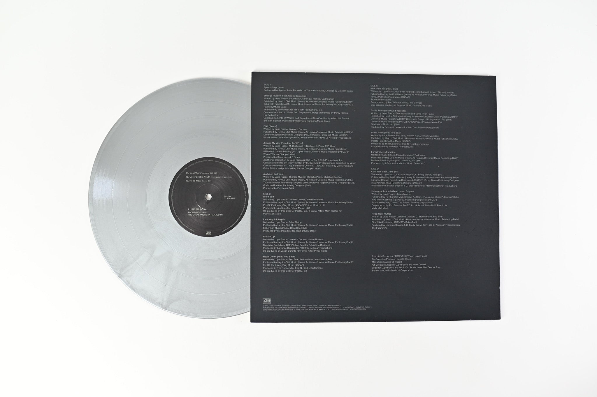 Lupe Fiasco - Lupe Fiasco's Food & Liquor Series on Atlantic Ltd Numbered RSD 2021