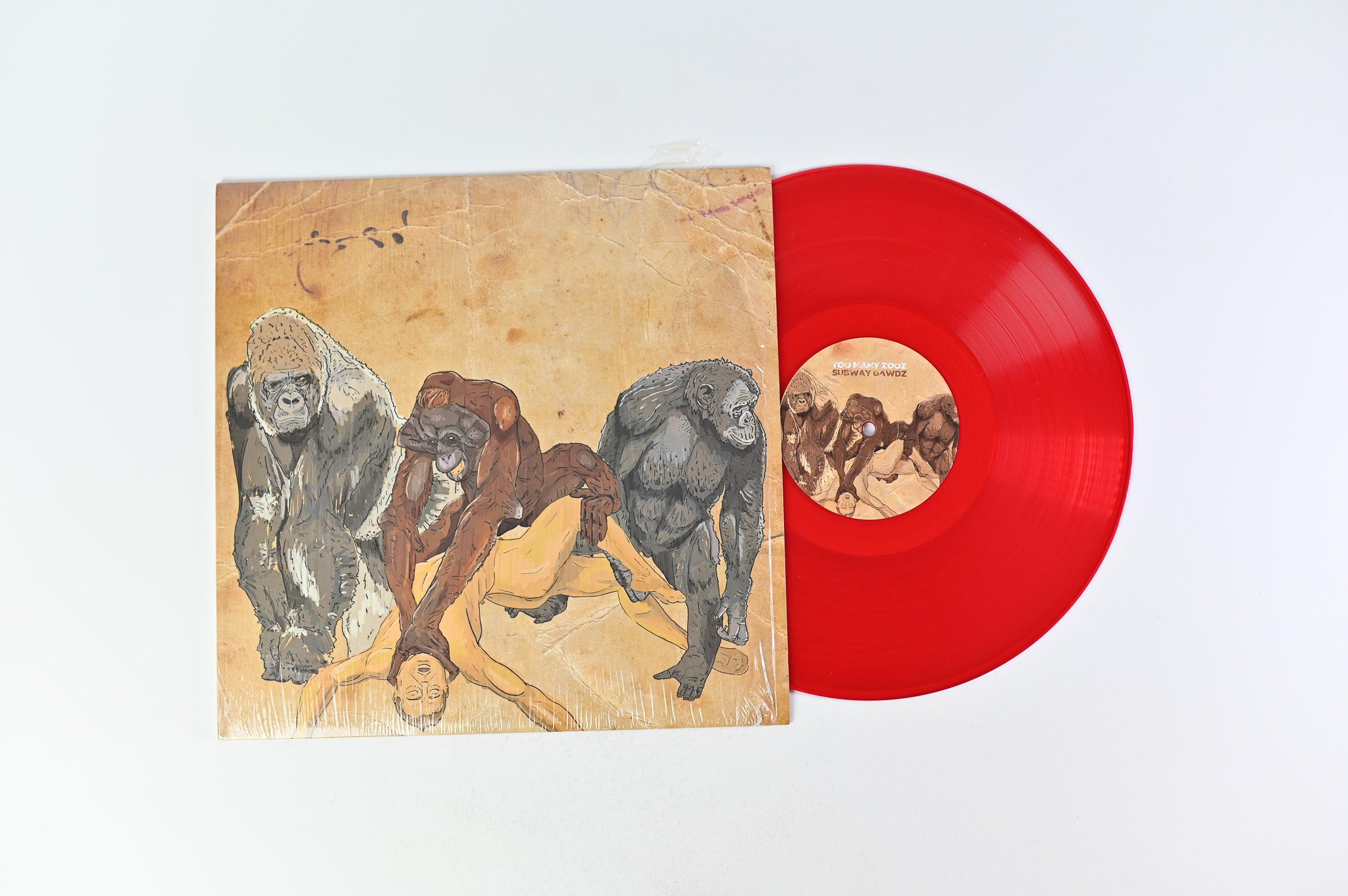 Too Many Zooz - Subway Gawdz Clear Red Vinyl Reissue