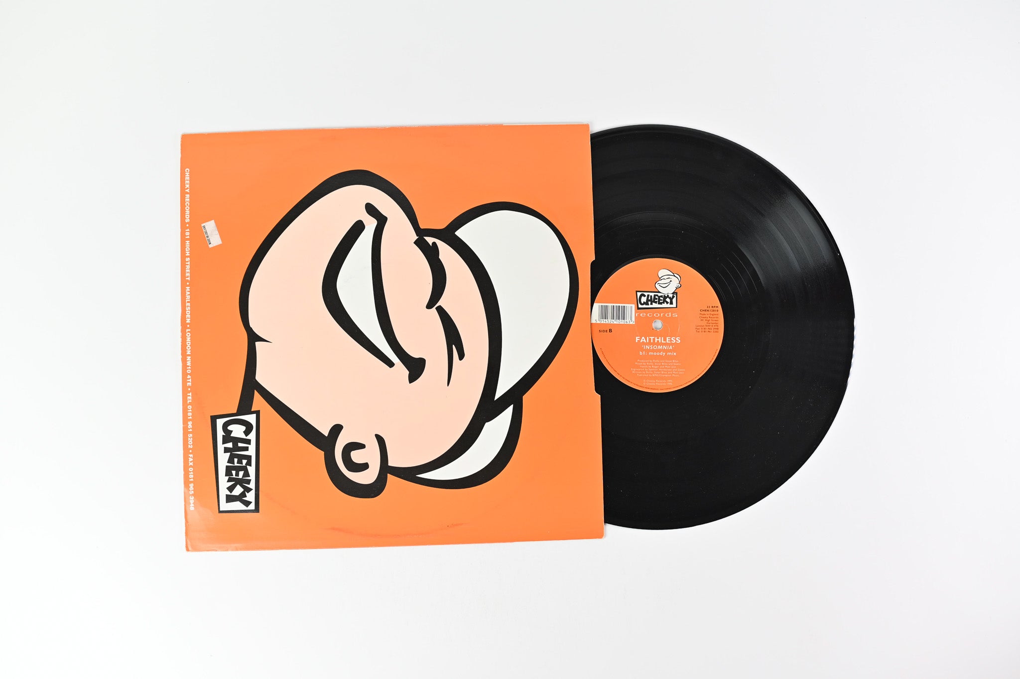 Faithless - Insomnia on Cheeky 12" Single