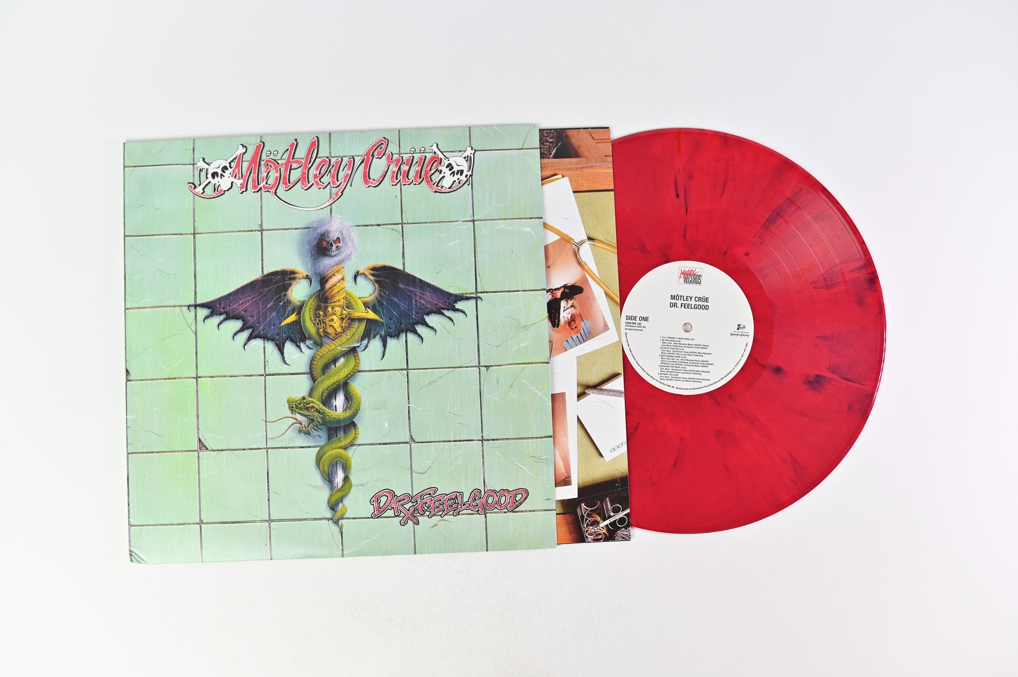 Mötley Crüe - Dr. Feelgood on Eleven Seven Ltd Magma Vinyl Reissue