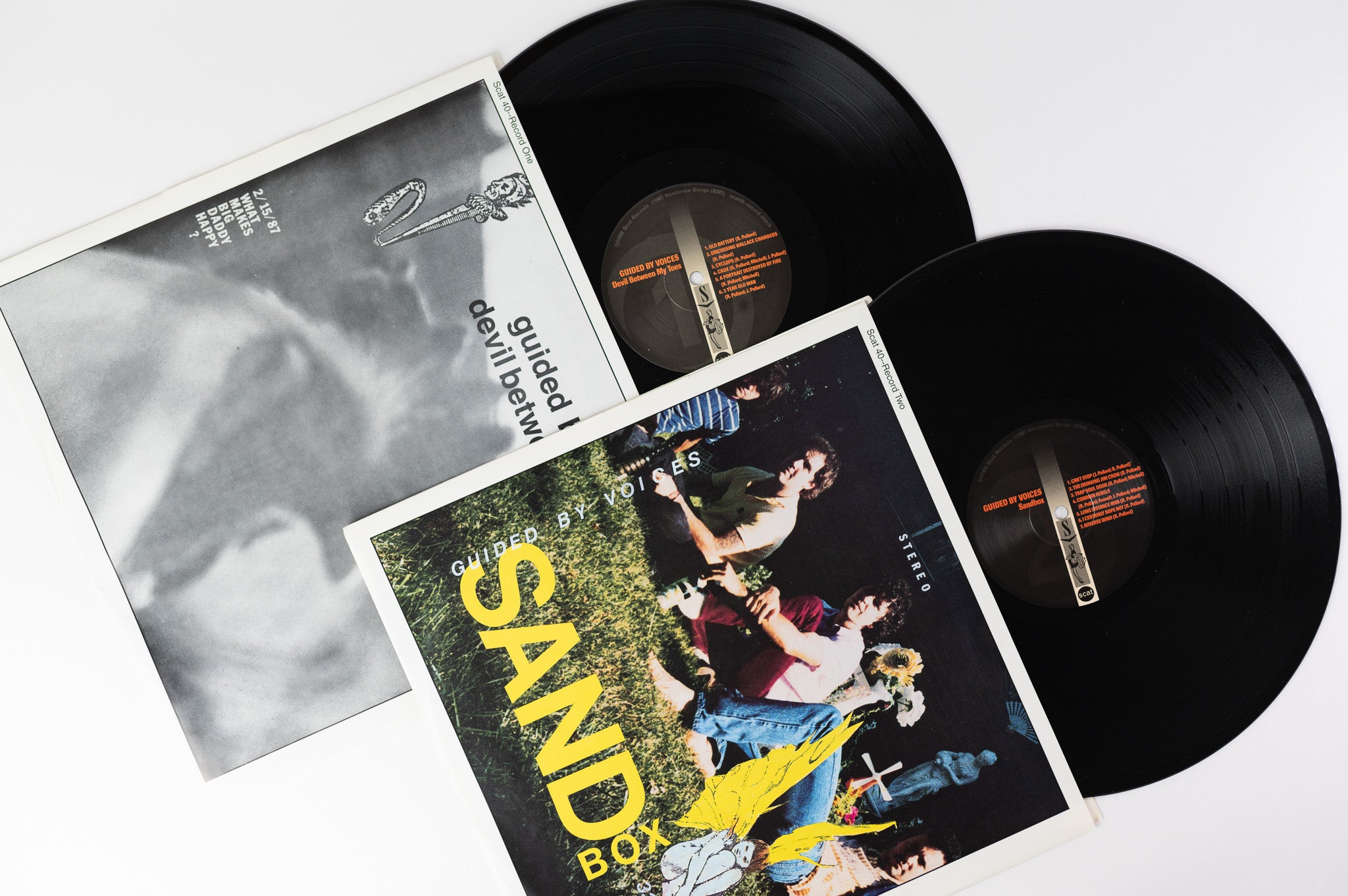 Guided By Voices - Box on Scat Box Set Reissue Black Labels