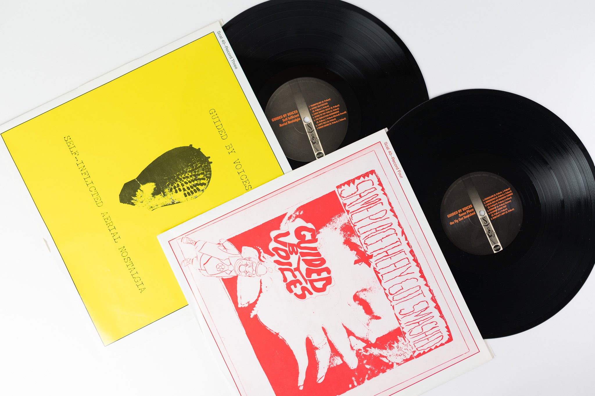 Guided By Voices - Box on Scat Box Set Reissue Black Labels