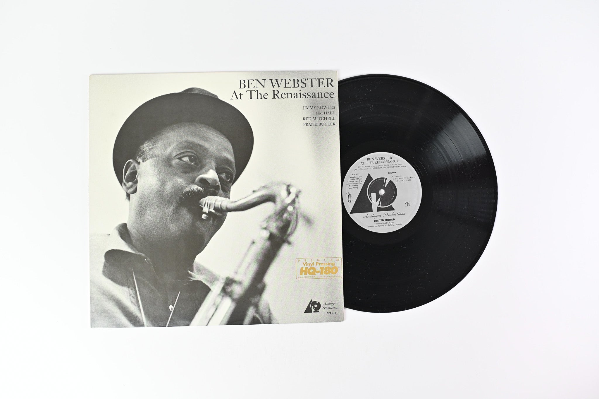 Ben Webster - At The Renaissance Analogue Productions Ltd Numbered Reissue