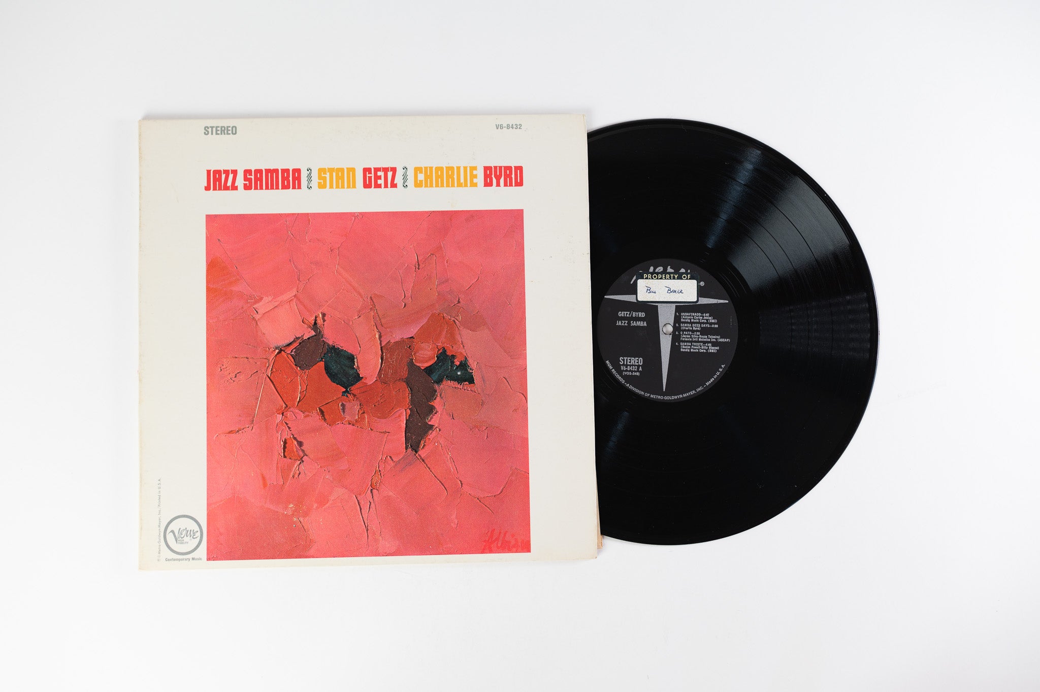 Stan Getz / Charlie Byrd – Jazz Samba on Verve Records