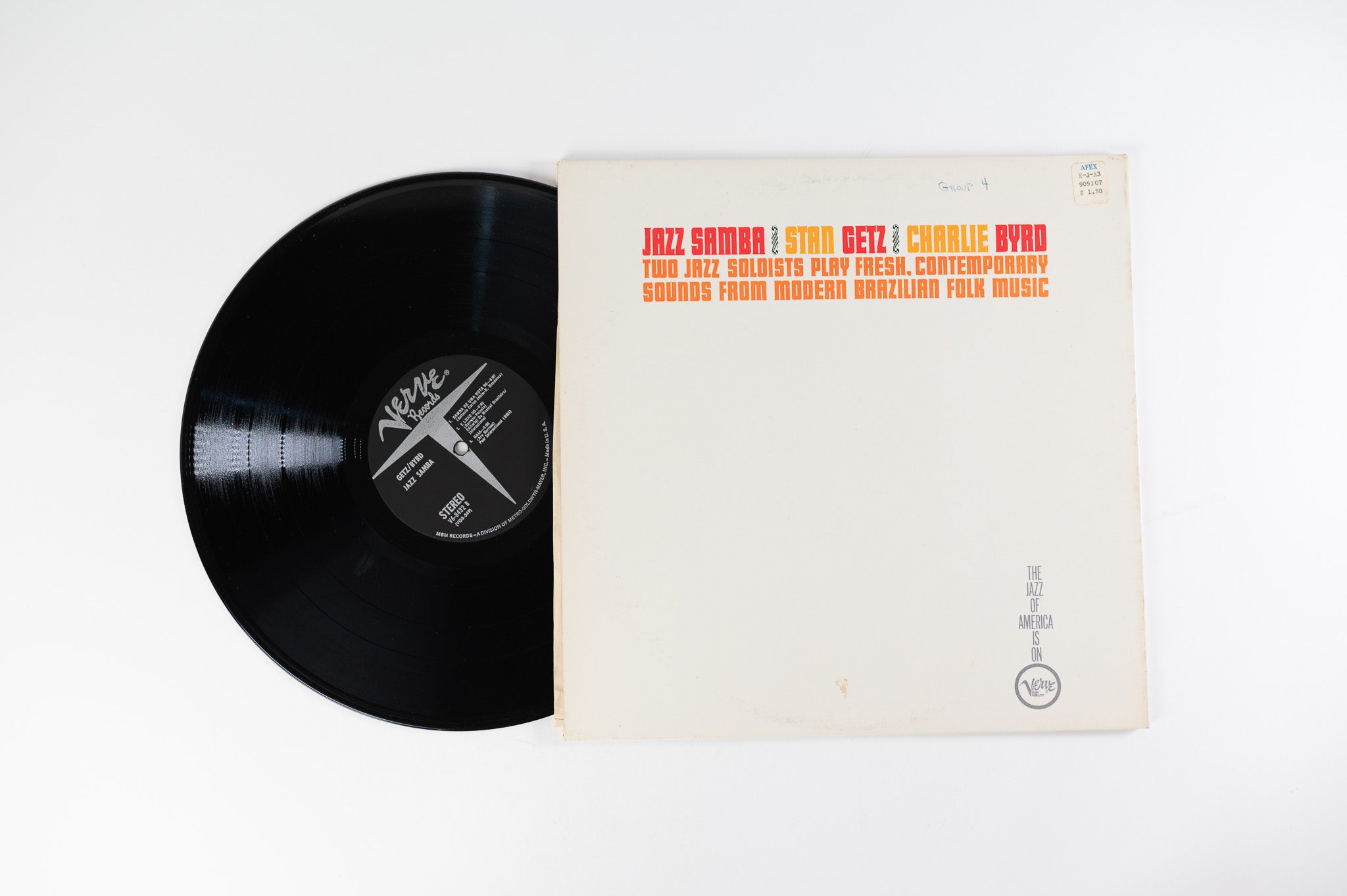 Stan Getz / Charlie Byrd – Jazz Samba on Verve Records