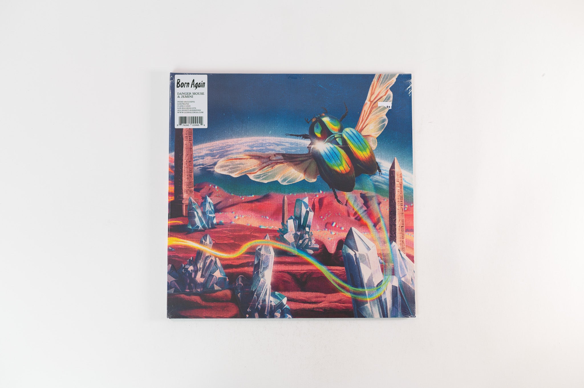 Danger Mouse & Jemini - Born Again on Lex Blue Vinyl Sealed