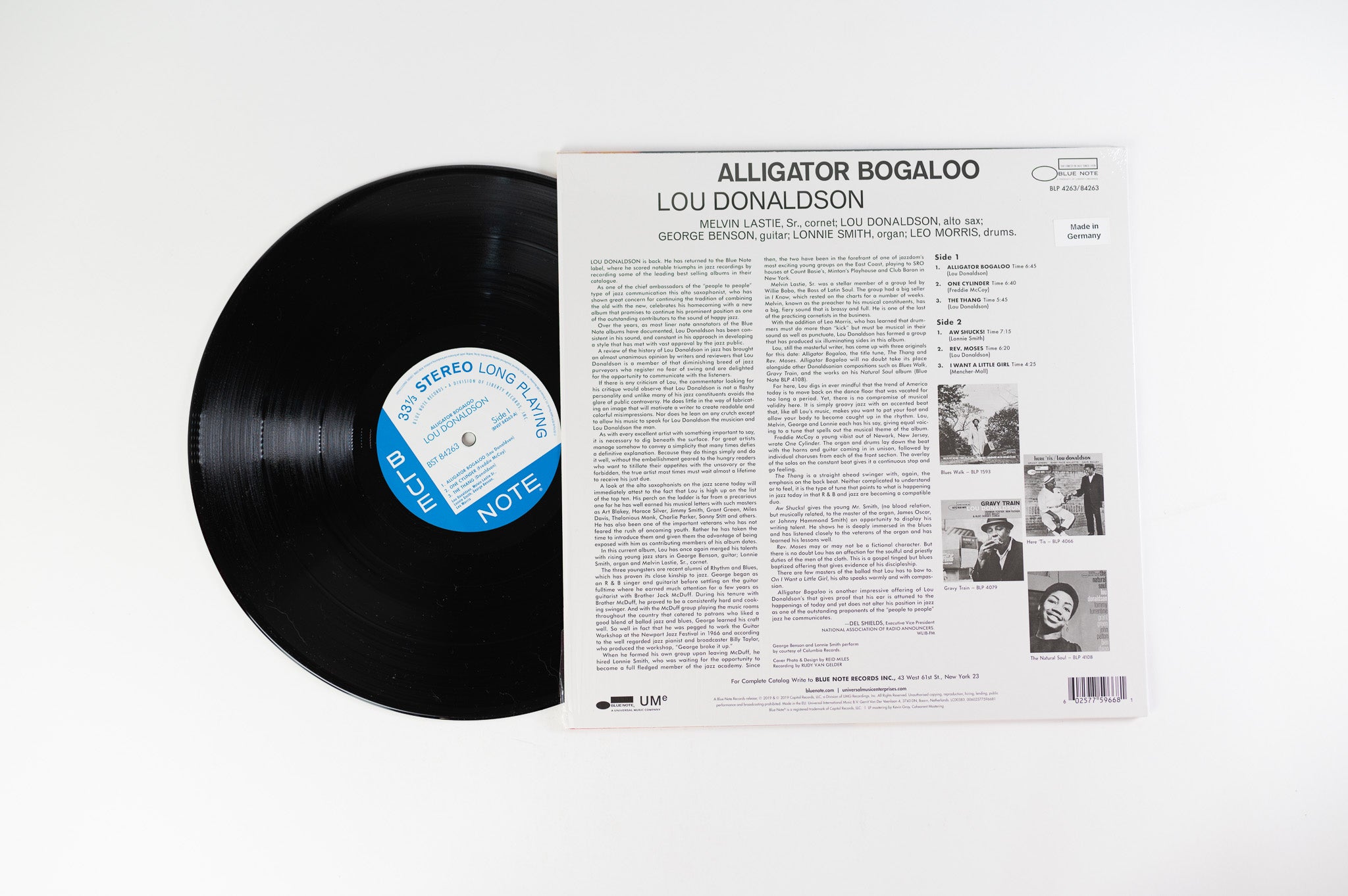 Lou Donaldson - Alligator Bogaloo on Blue Note 80 Vinyl Reissue Series