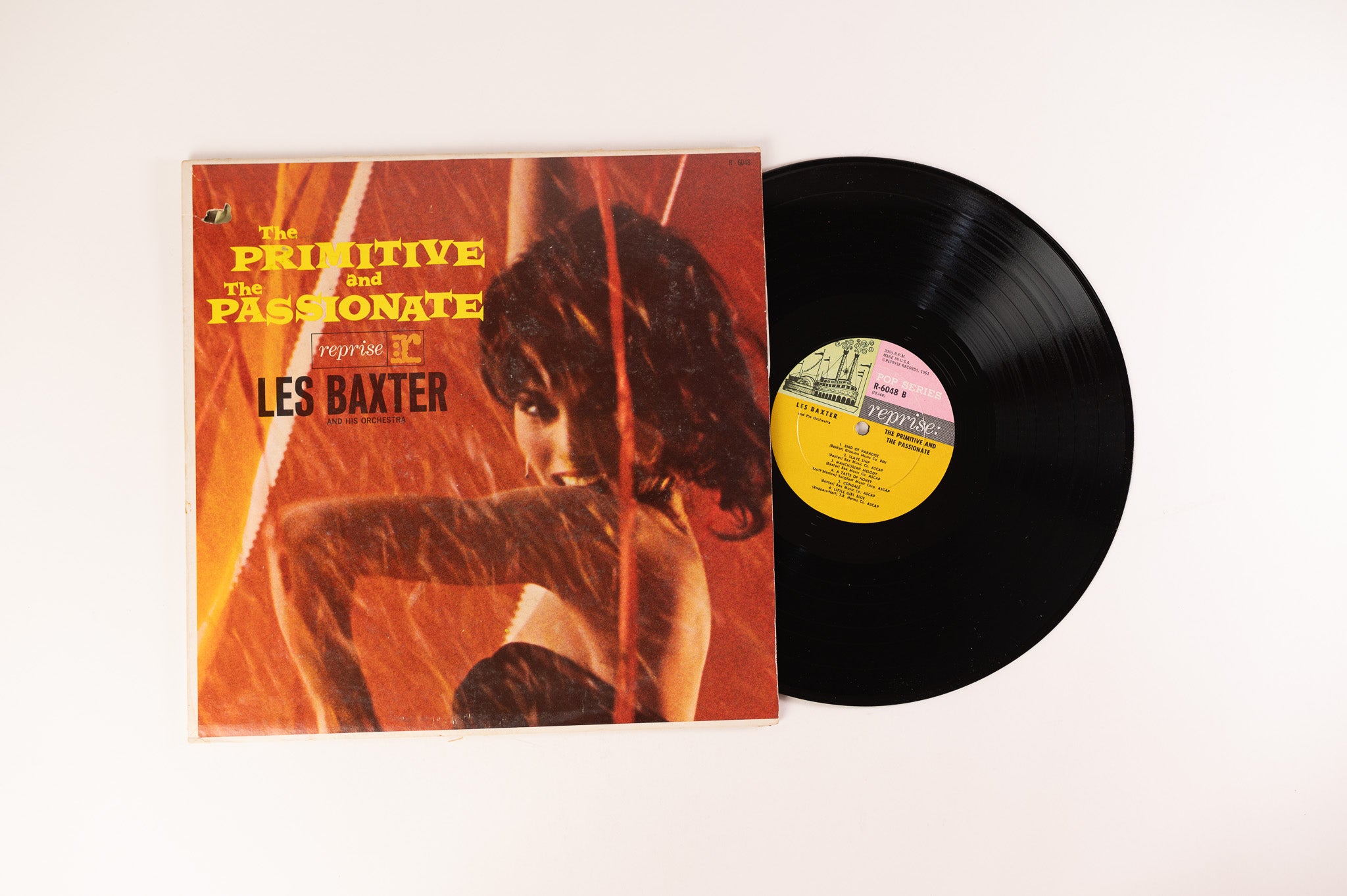 Les Baxter & His Orchestra - The Primitive And The Passionate on Reprise Records