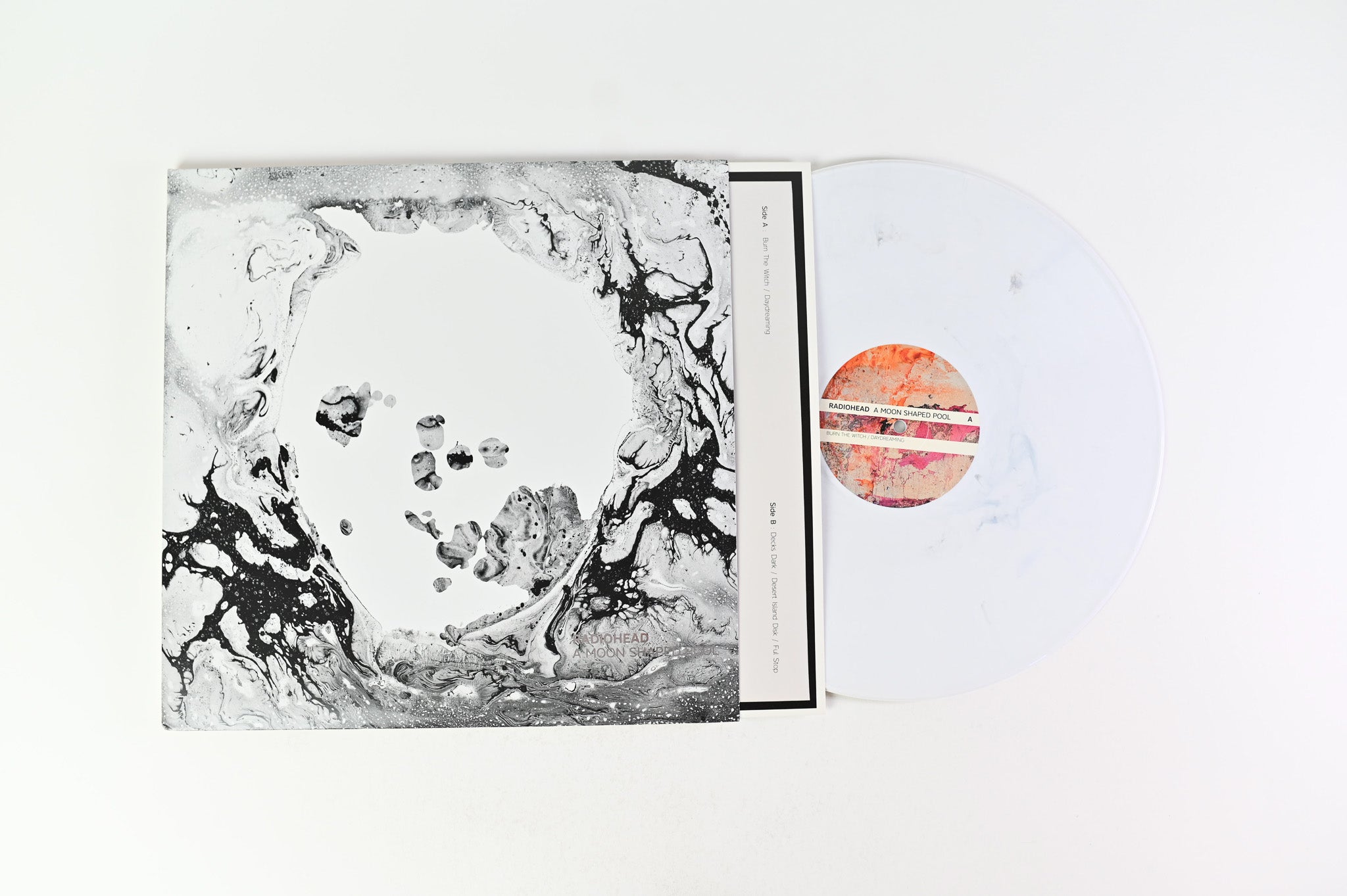Radiohead - A Moon Shaped Pool on XL Recordings Ltd White Vinyl