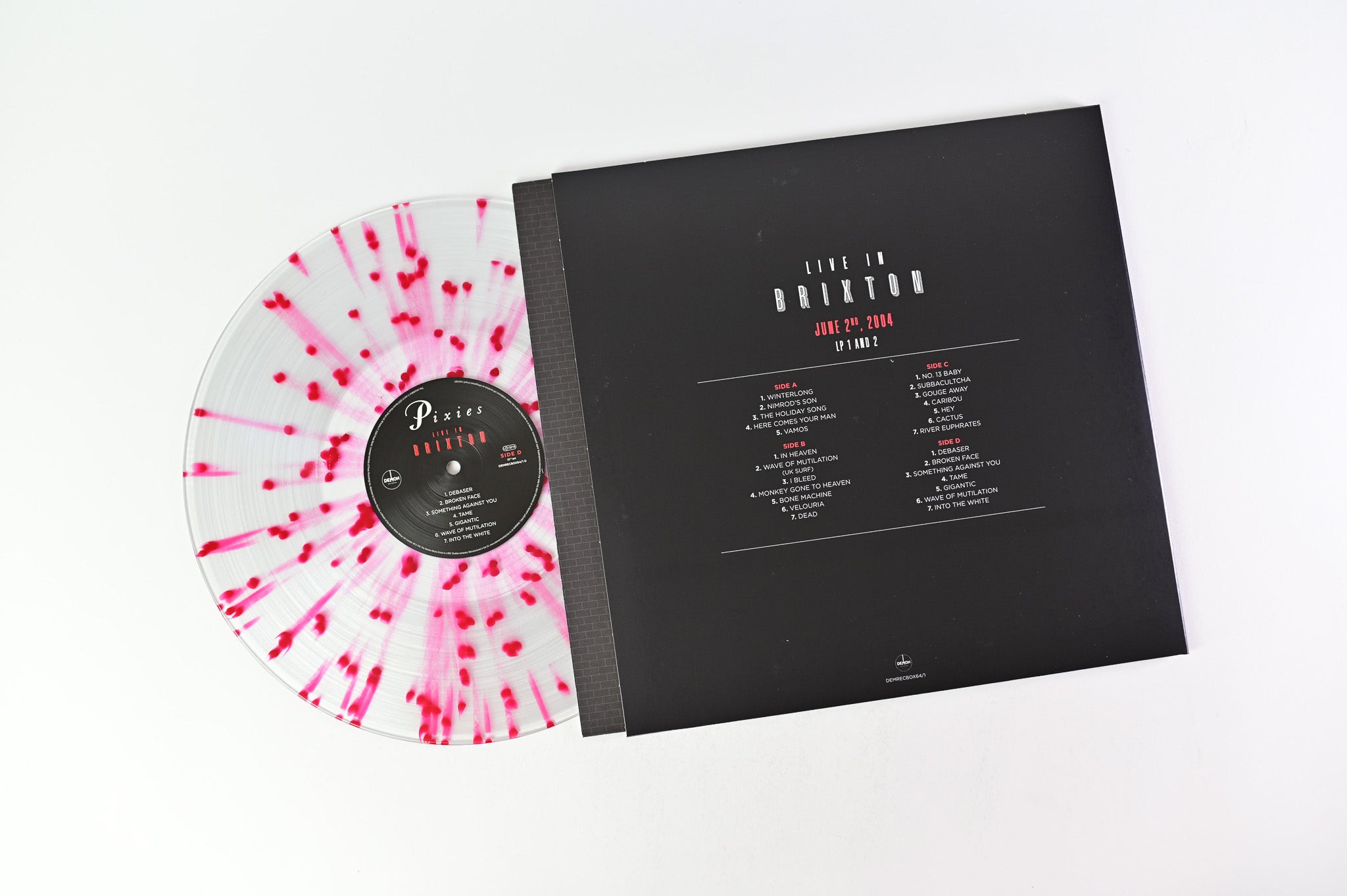 Pixies - Live In Brixton on Demon Records Colored Vinyl Box Set