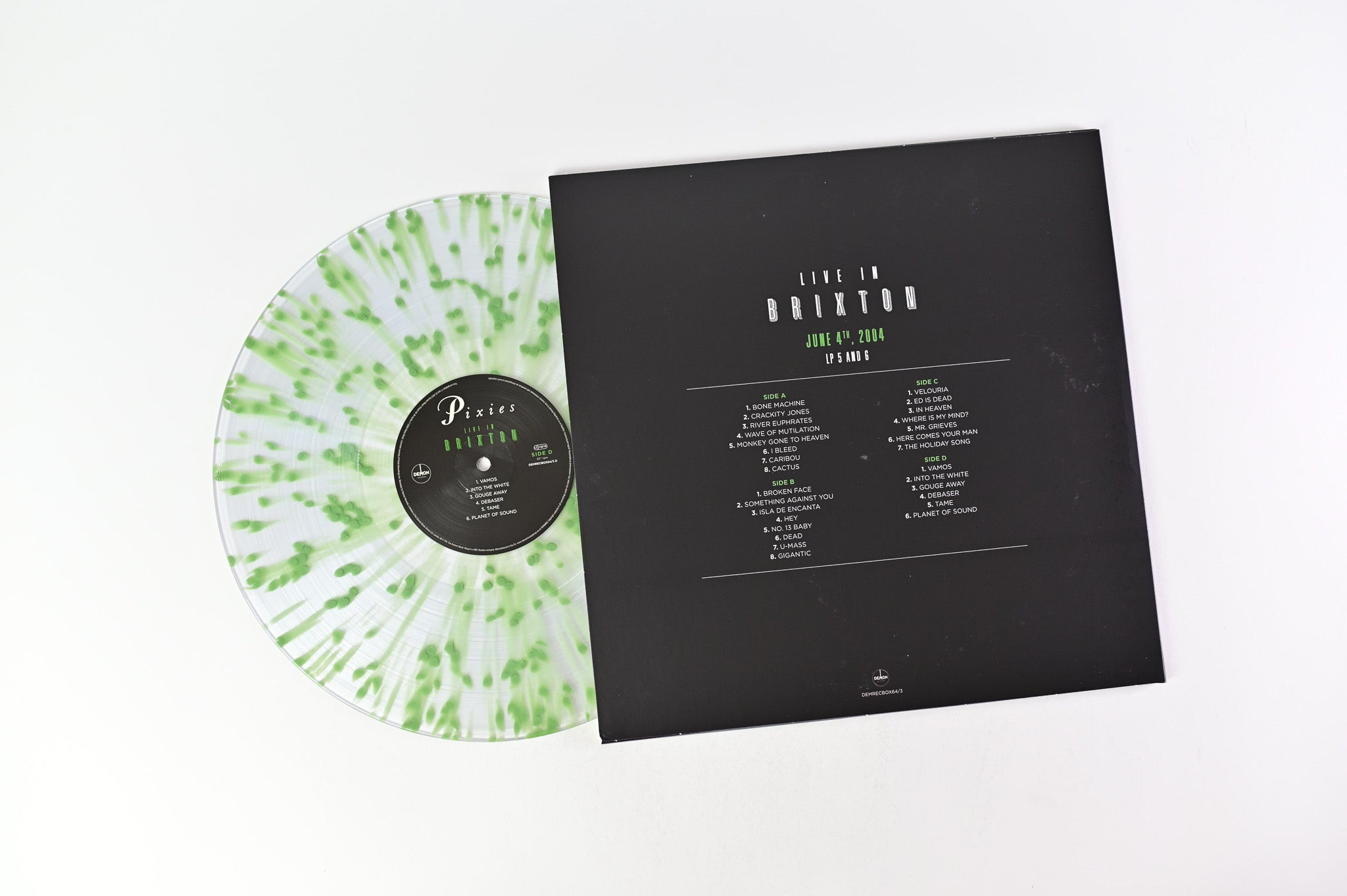 Pixies - Live In Brixton on Demon Records Colored Vinyl Box Set