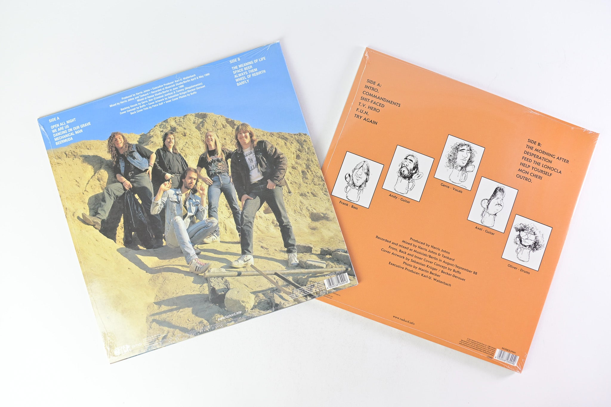 Tankard – For A Thousand Beers on BMG Ltd Edition Colored / Splatter Vinyl Box Set Sealed