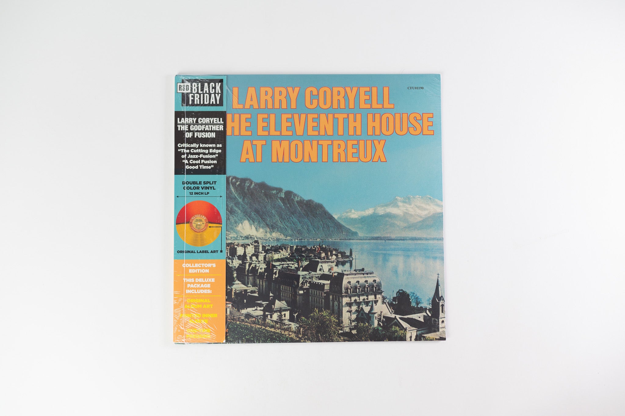 Larry Coryell - At Montreux on Culture Factory - Red/Yellow Split Vinyl Sealed