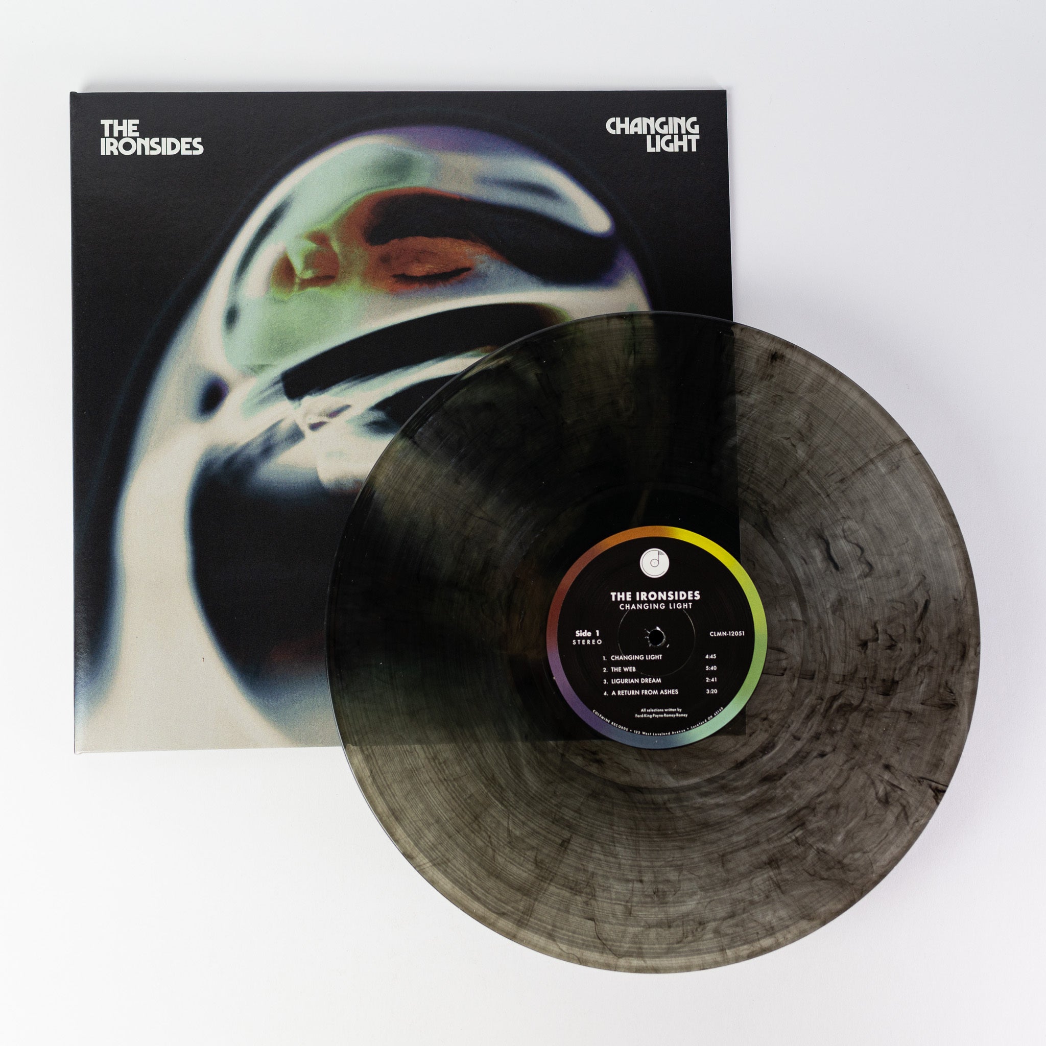 The Ironsides - Changing Light [Coke Clear w/ Black Swirl]