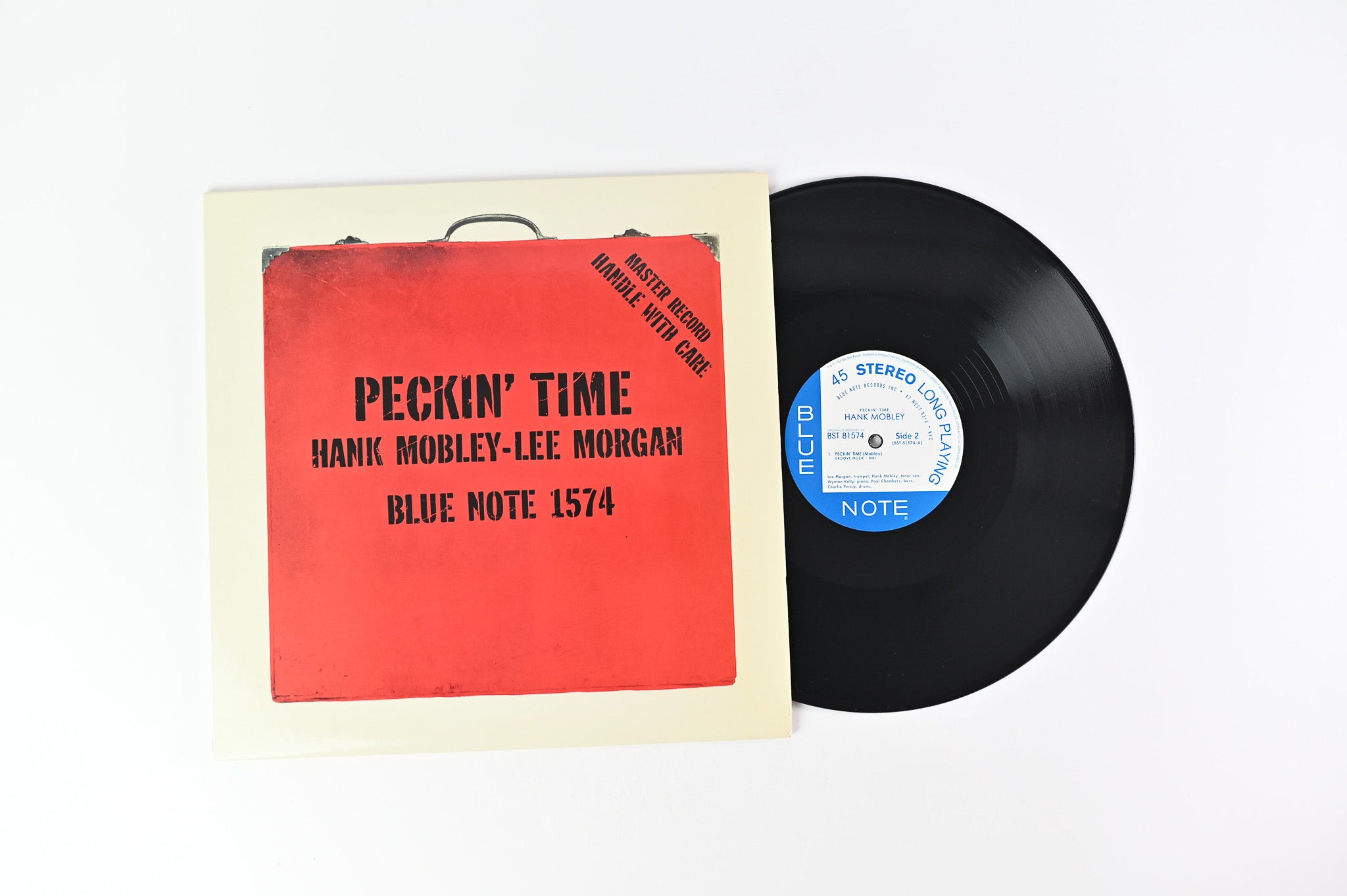 Hank Mobley - Peckin' Time on Blue Note Analogue Productions Ltd Numbered 45 RPM Reissue