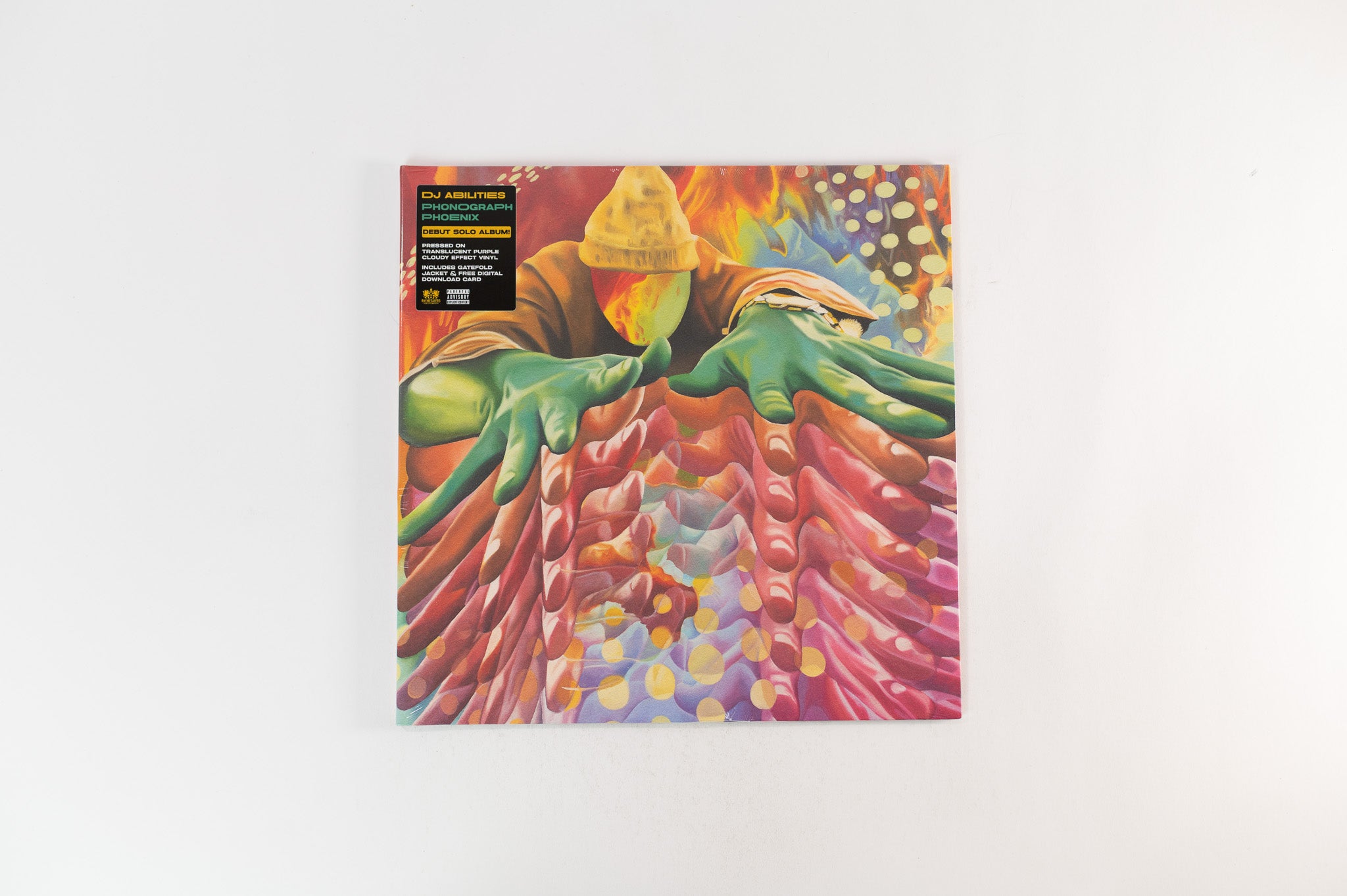 DJ Abilities - Phonograph Phoenix on Rhymesayers Purple Translucent w/ Cloudy Effect Sealed