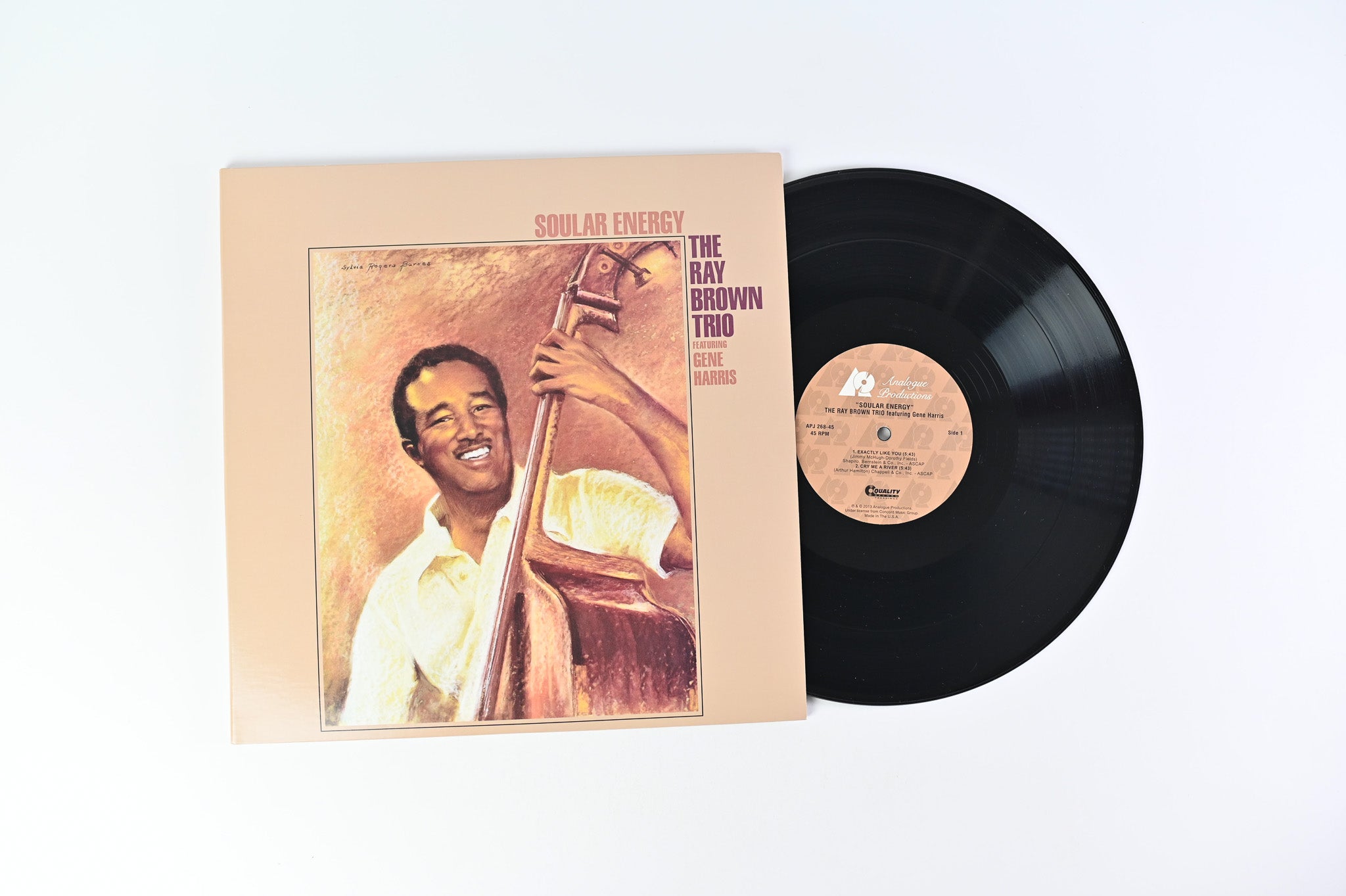 Ray Brown Trio - Soular Energy Analogue Productions Ltd 45 RPM 200 Gram Reissue