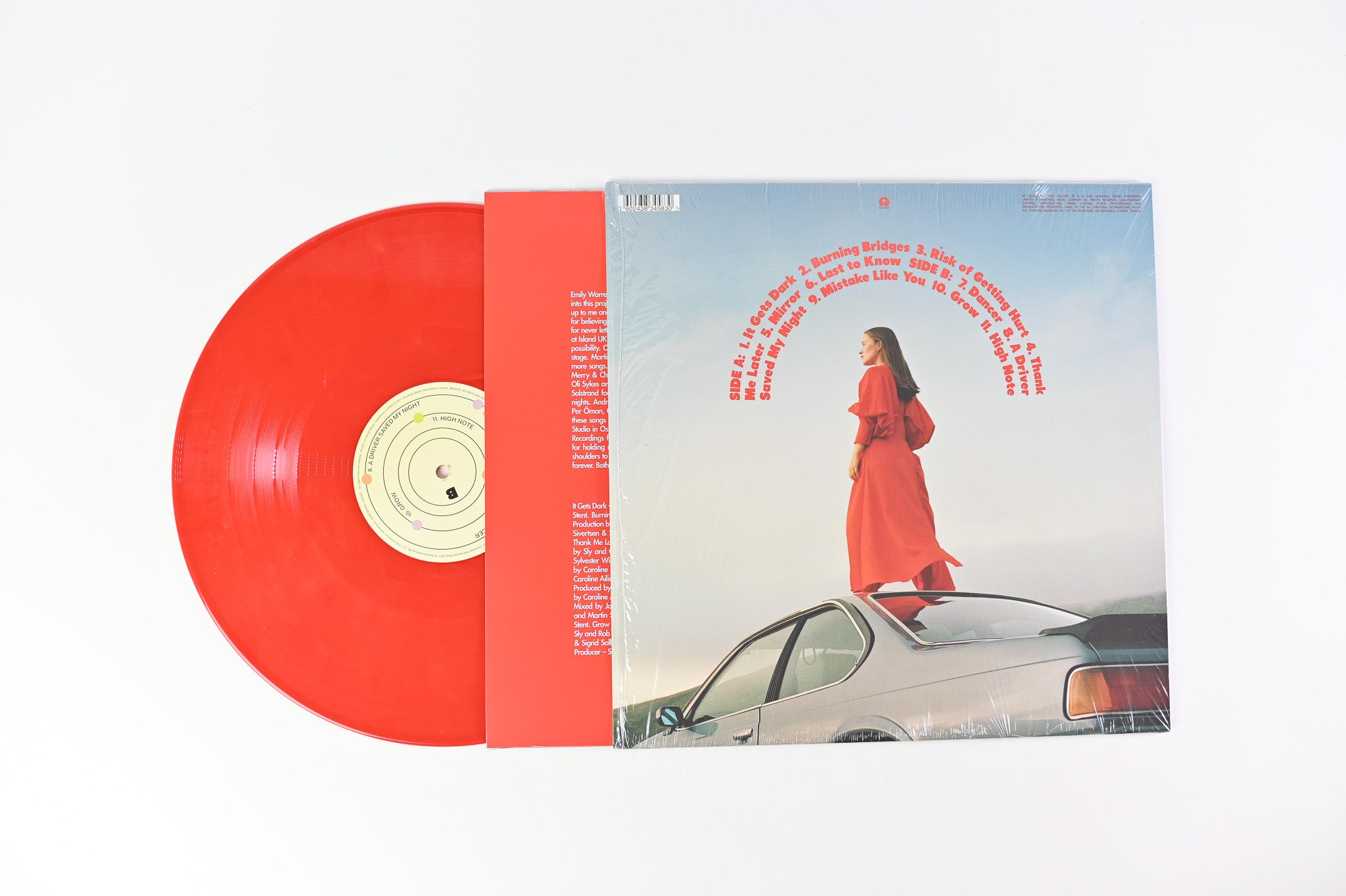 Sigrid - How To Let Go on Island Ltd Orange Vinyl Signed