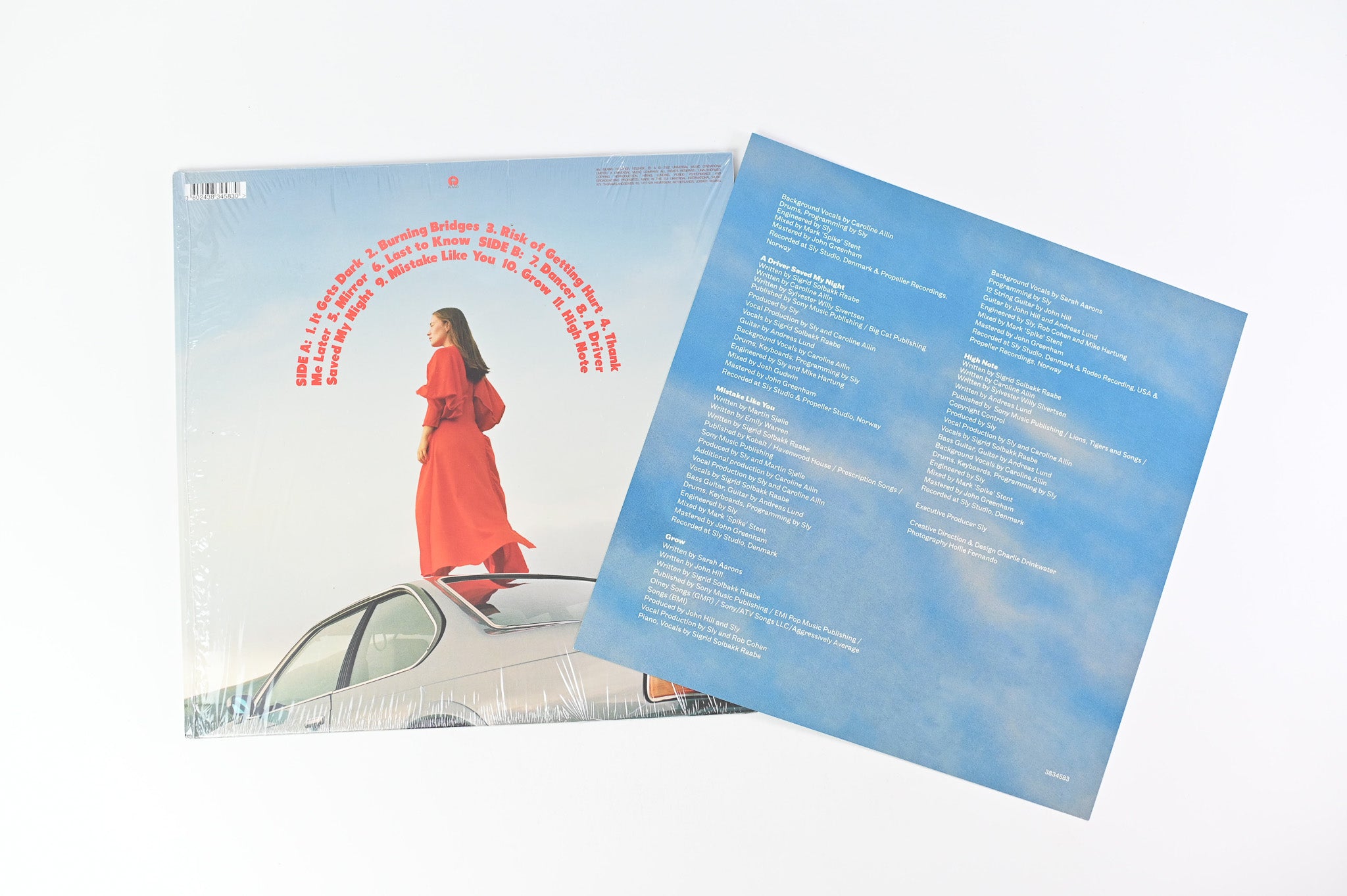 Sigrid - How To Let Go on Island Ltd Orange Vinyl Signed