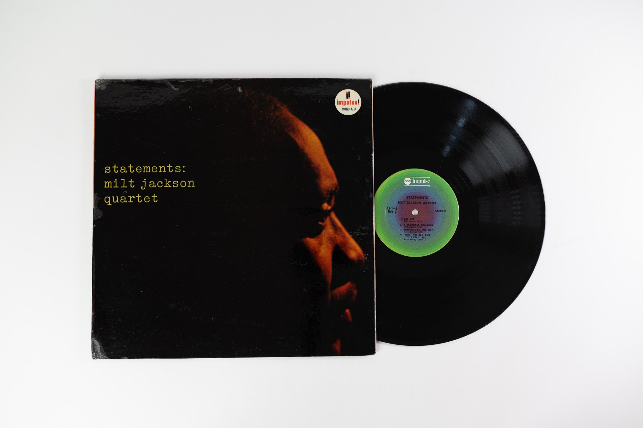 The Milt Jackson Quartet - Statements on ABC Impulse! - Stereo