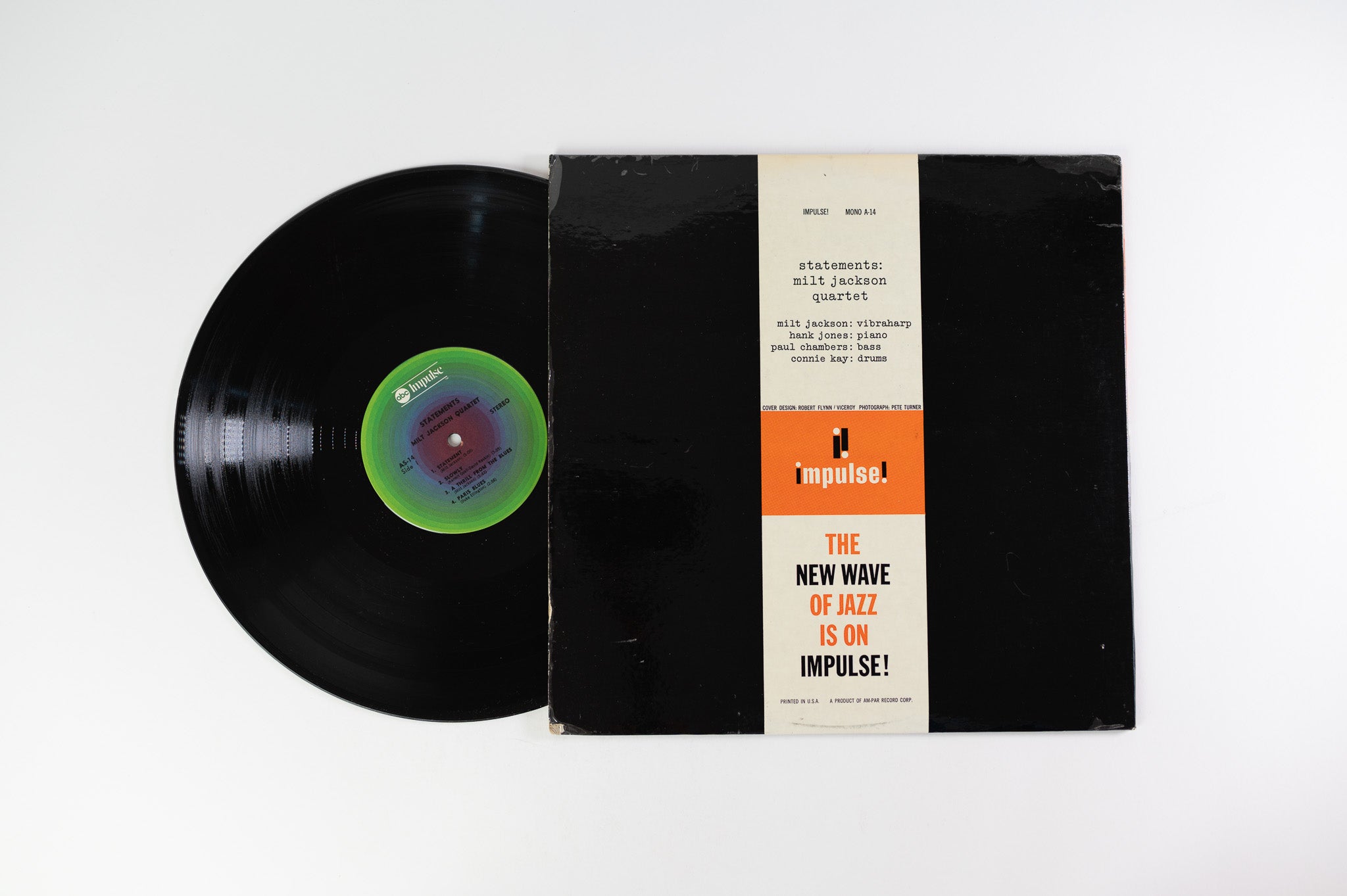 The Milt Jackson Quartet - Statements on ABC Impulse! - Stereo