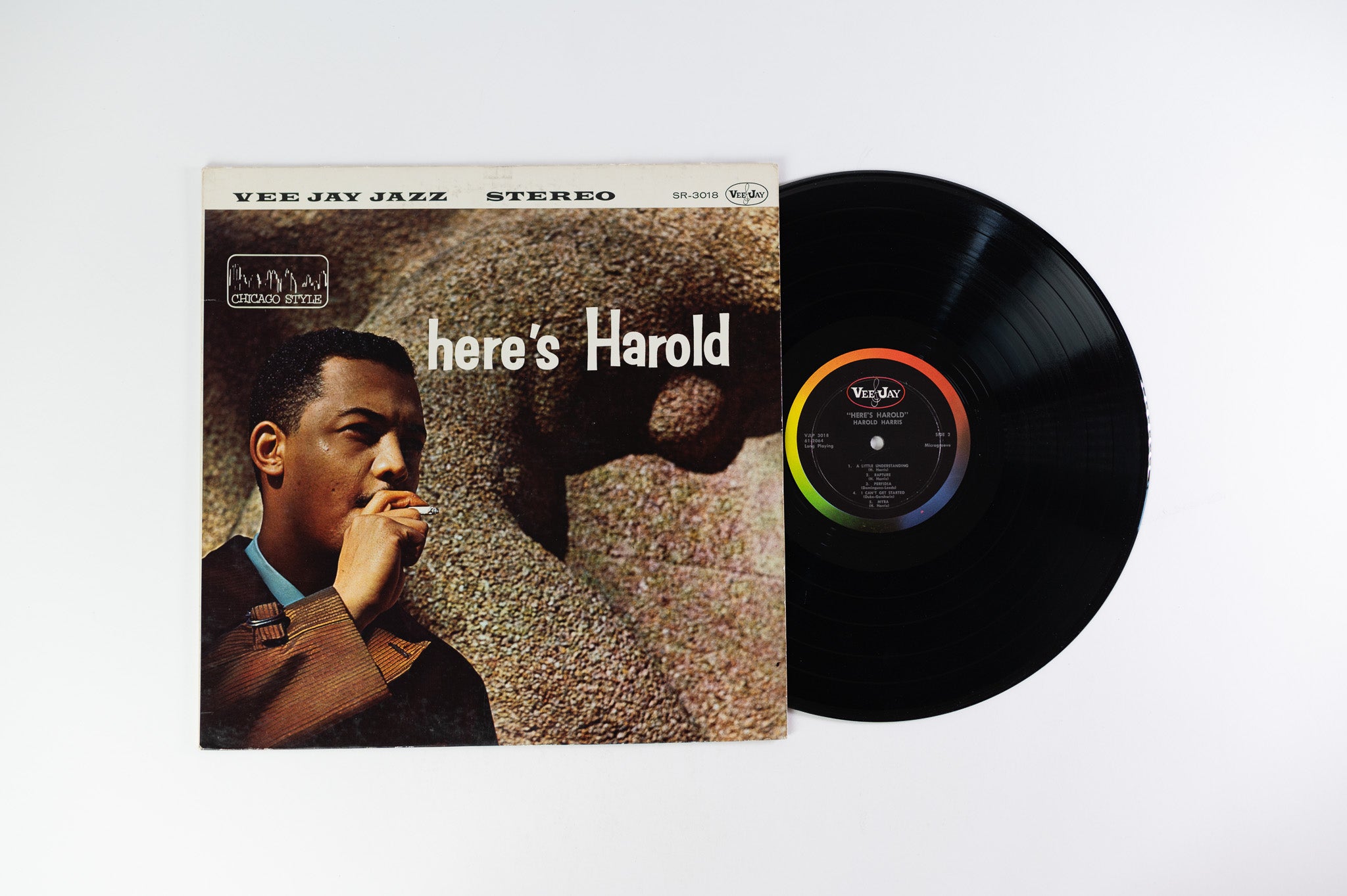 Harold Harris - "Here's Harold" on Vee Jay Records