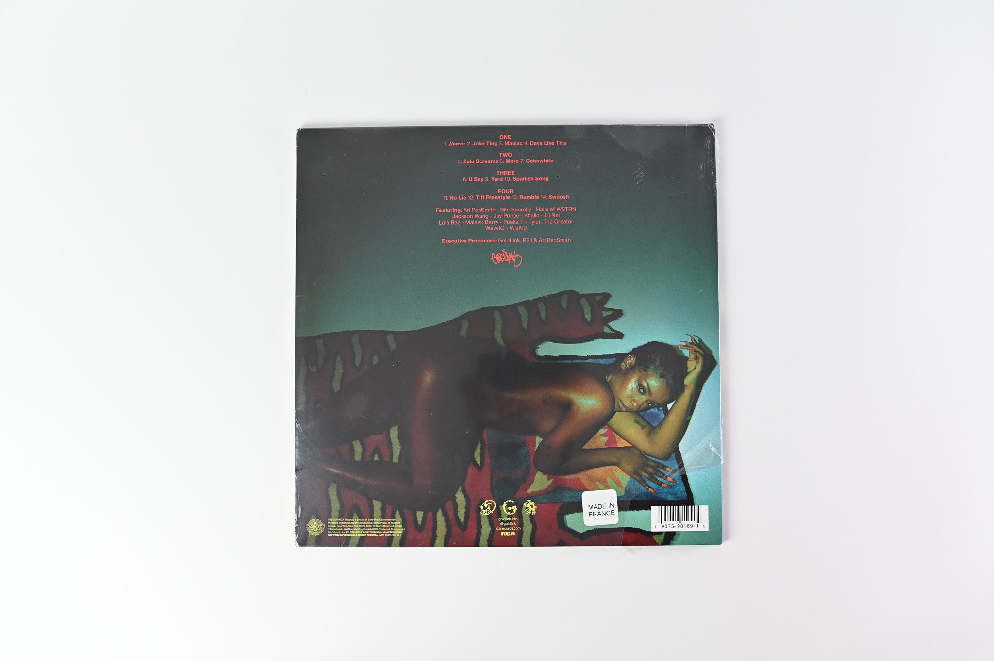 GoldLink - Diaspora on RCA Ltd Splatter Green Sealed