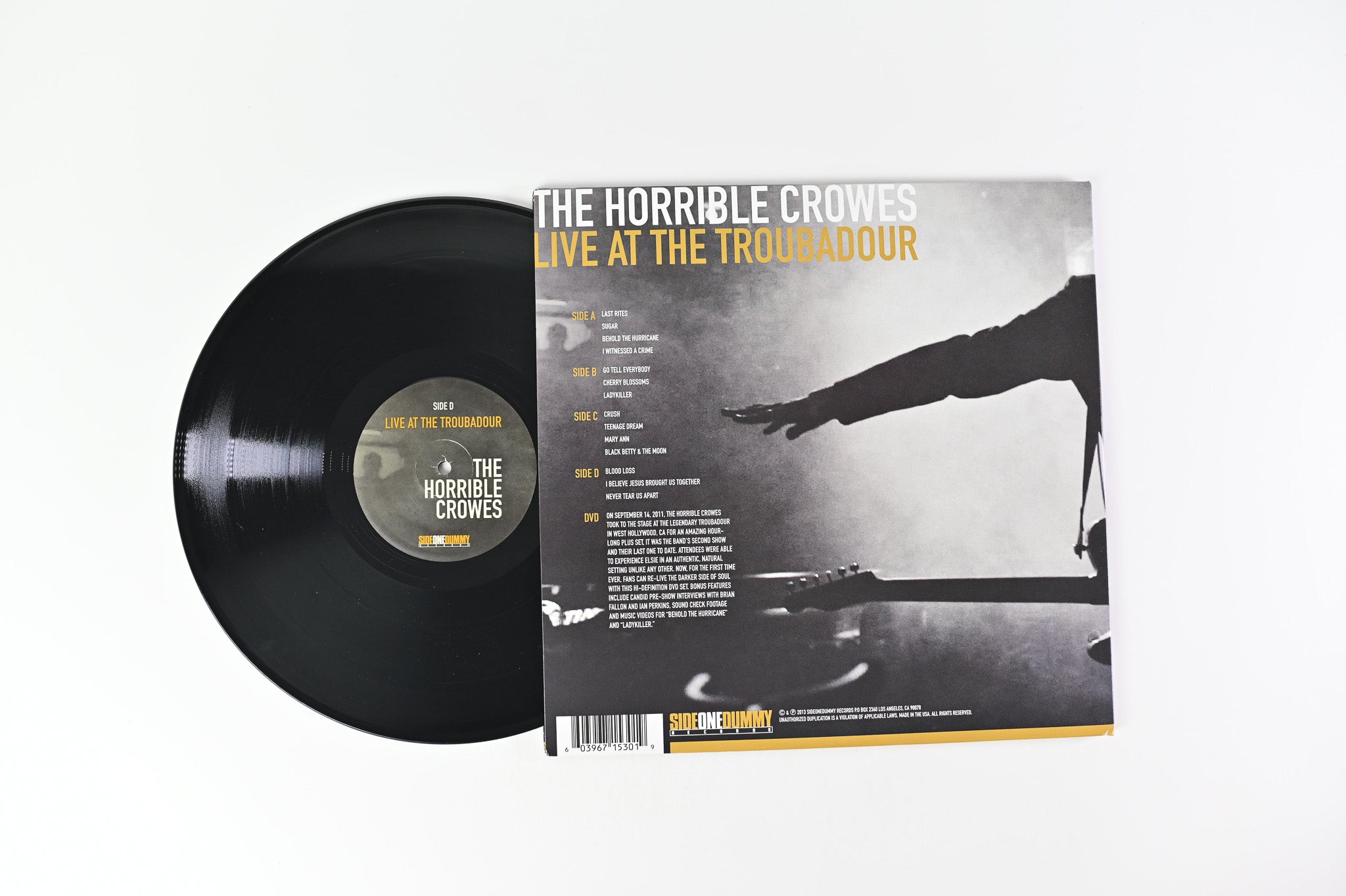 The Horrible Crowes - Live At The Troubadour on SideOneDummy