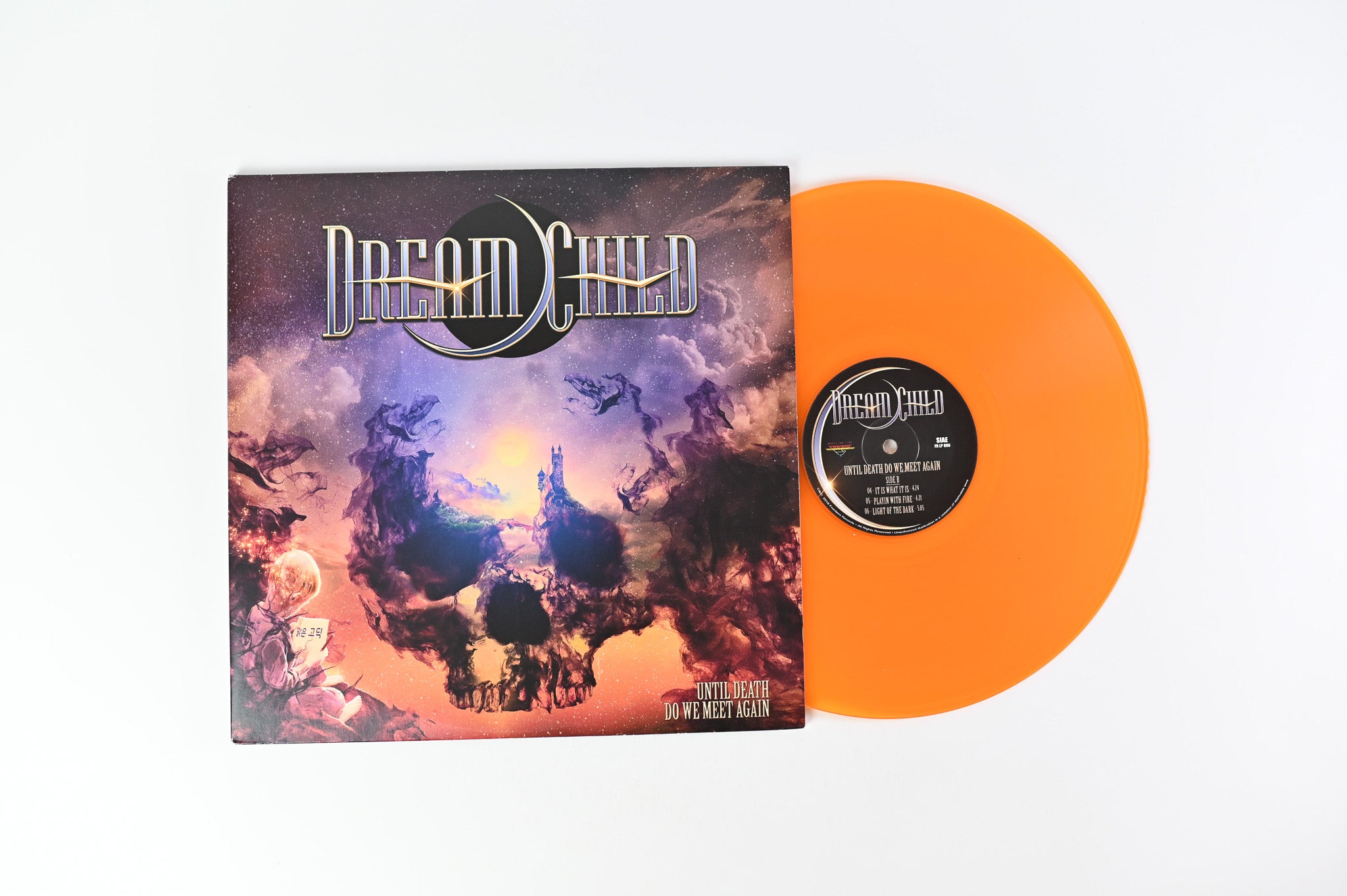 Dream Child - Until Death Do We Meet Again on Frontiers Ltd Orange Vinyl