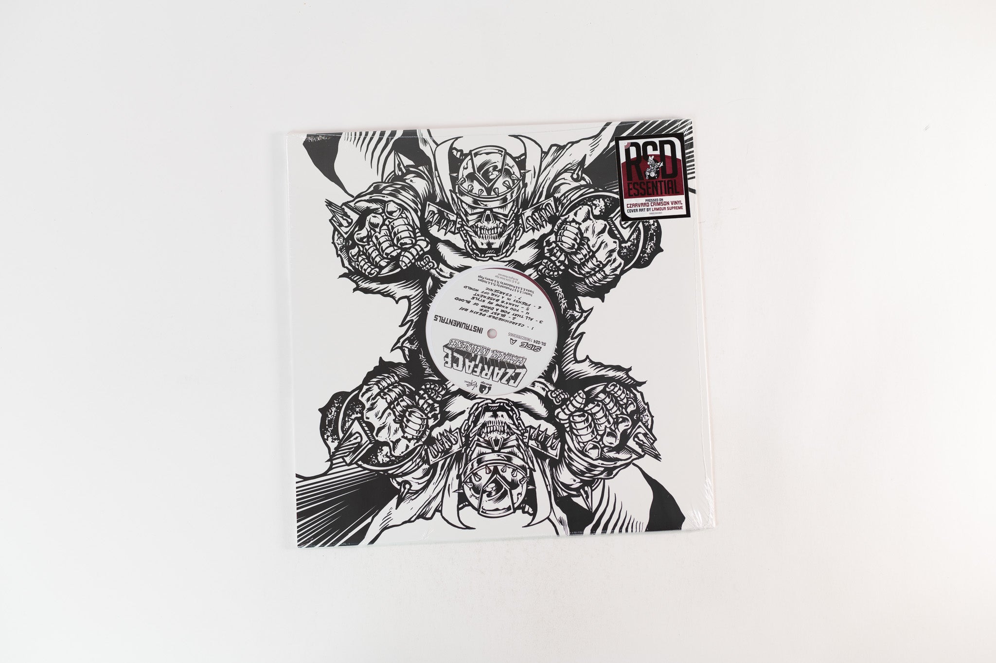 Czarface - Czartificial Intelligence (Instrumentals) on Silver Age Ltd Crimson Vinyl Sealed