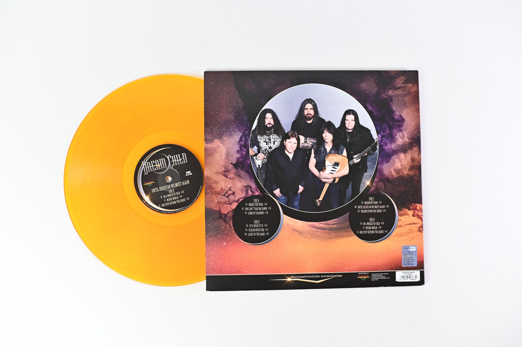 Dream Child - Until Death Do We Meet Again on Frontiers Ltd Orange Vinyl