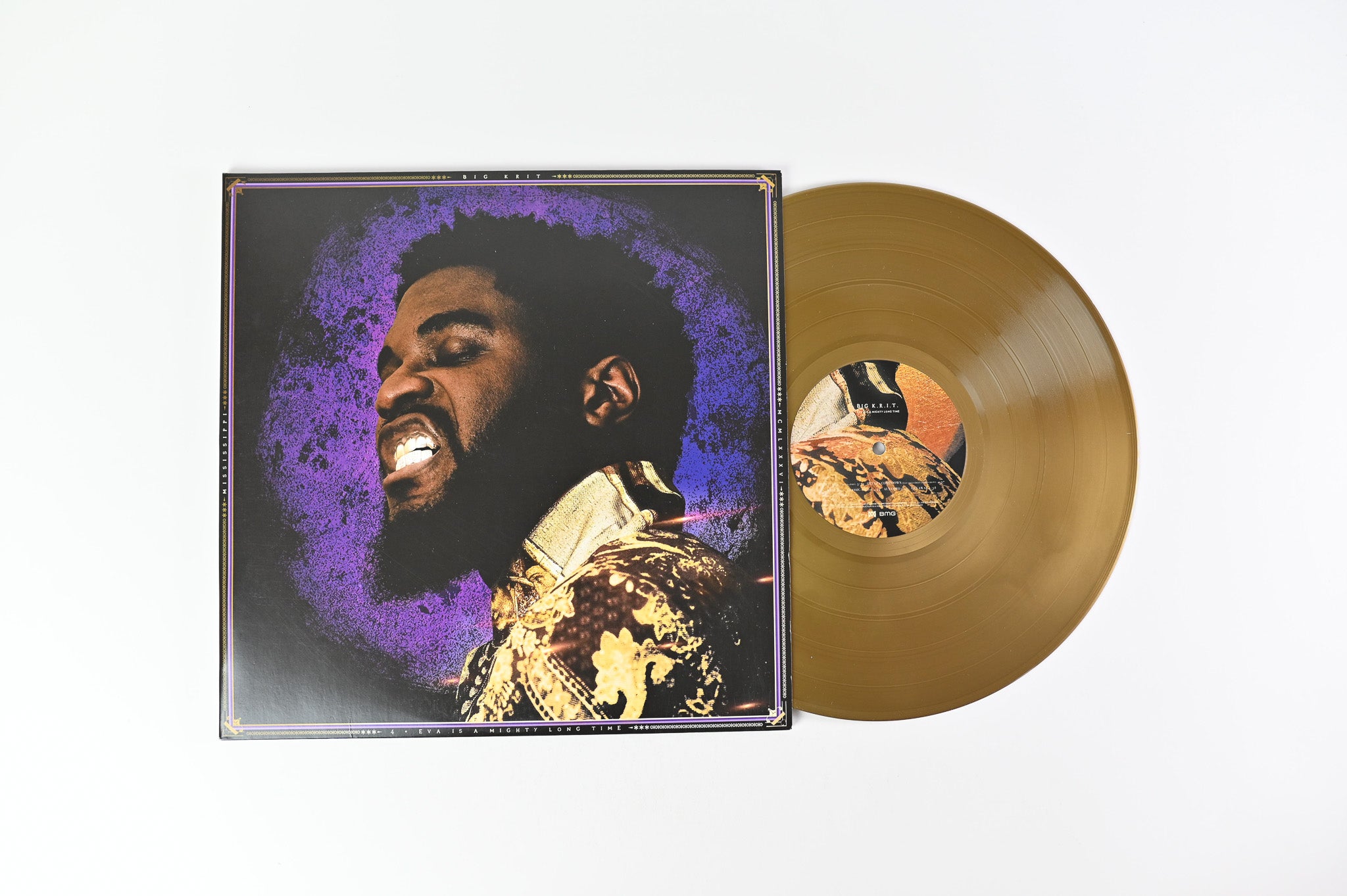 Big K.R.I.T. - 4Eva Is A Mighty Long Time on BMG Gold / Purple