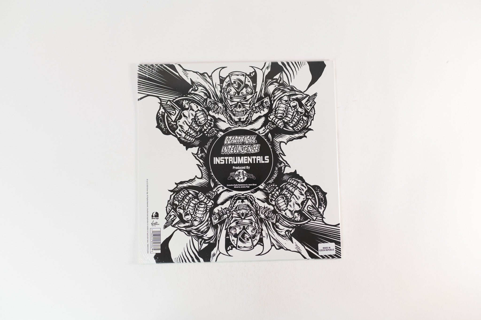 Czarface - Czartificial Intelligence (Instrumentals) on Silver Age Ltd Crimson Vinyl Sealed