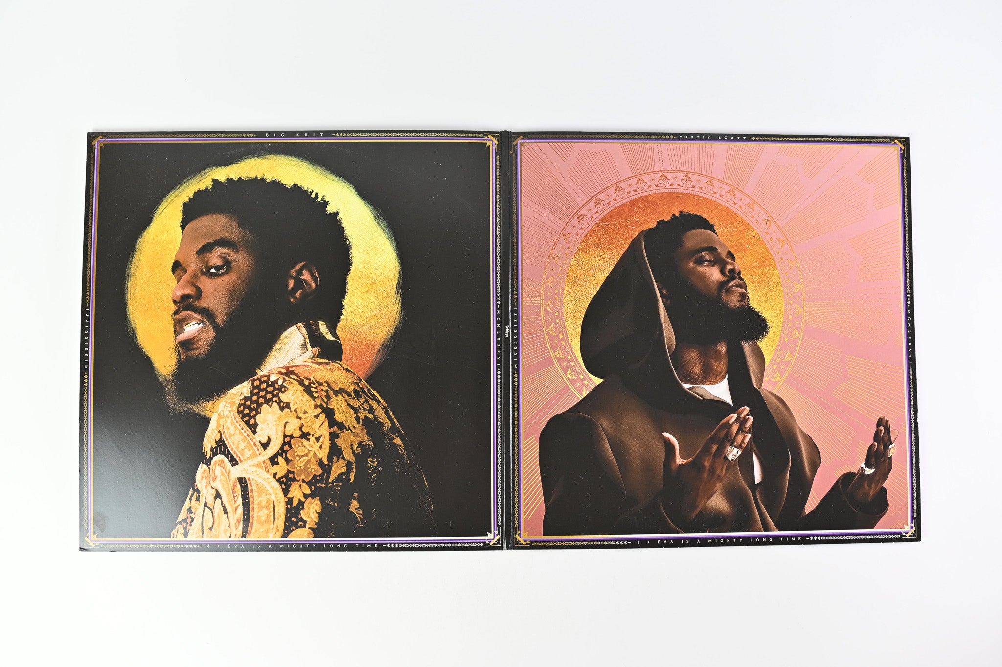 Big K.R.I.T. - 4Eva Is A Mighty Long Time on BMG Gold / Purple