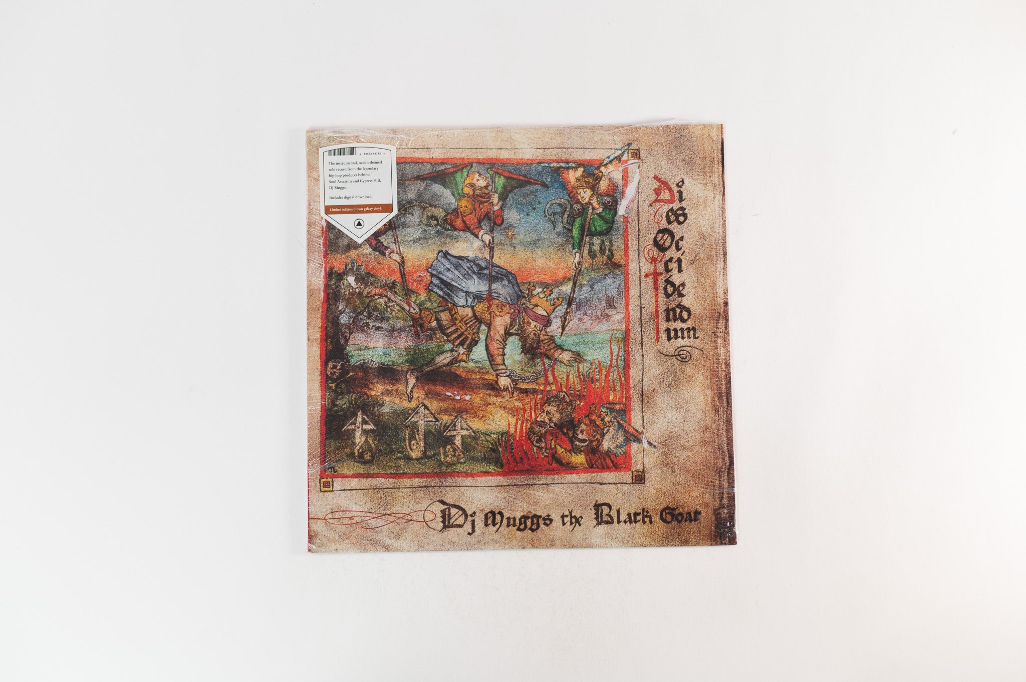 DJ Muggs the Black Goat - Dies Occidendum on Sacred Bones Ltd Brown Galaxy Sealed