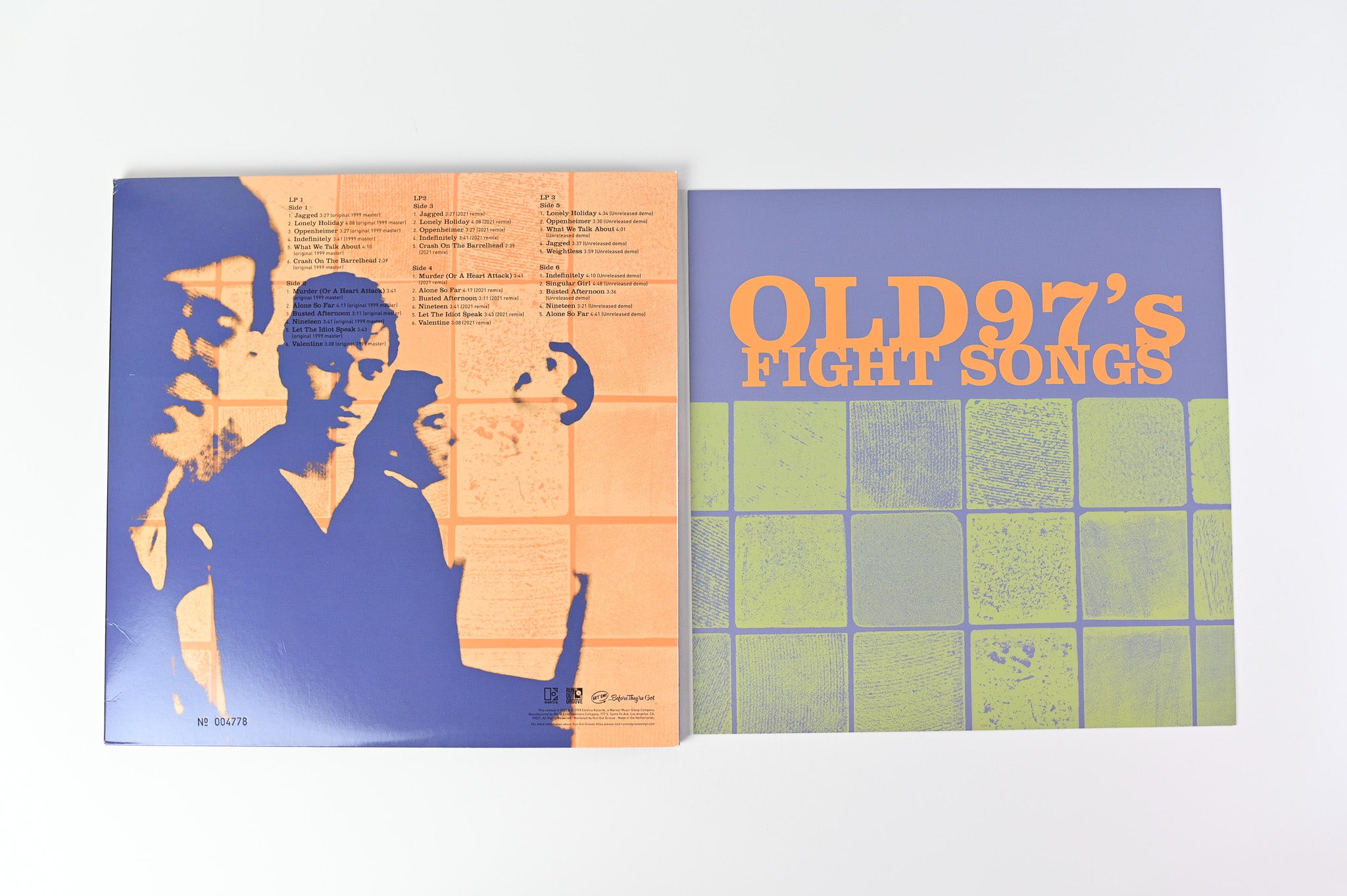 Old 97's - Fight Songs on Run Out Groove Ltd Numbered Reissue
