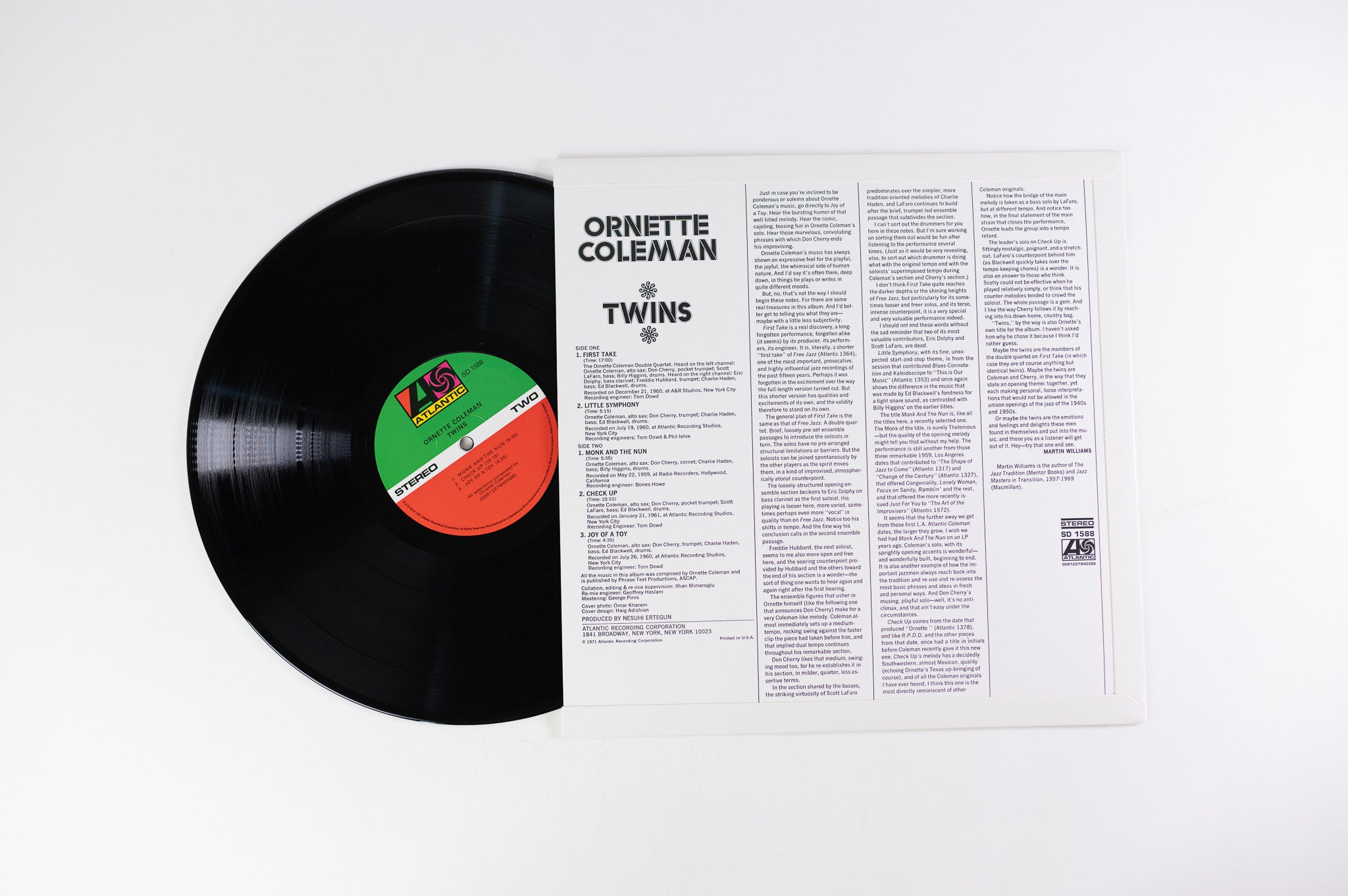 Ornette Coleman - Twins on Atlantic - Reissue