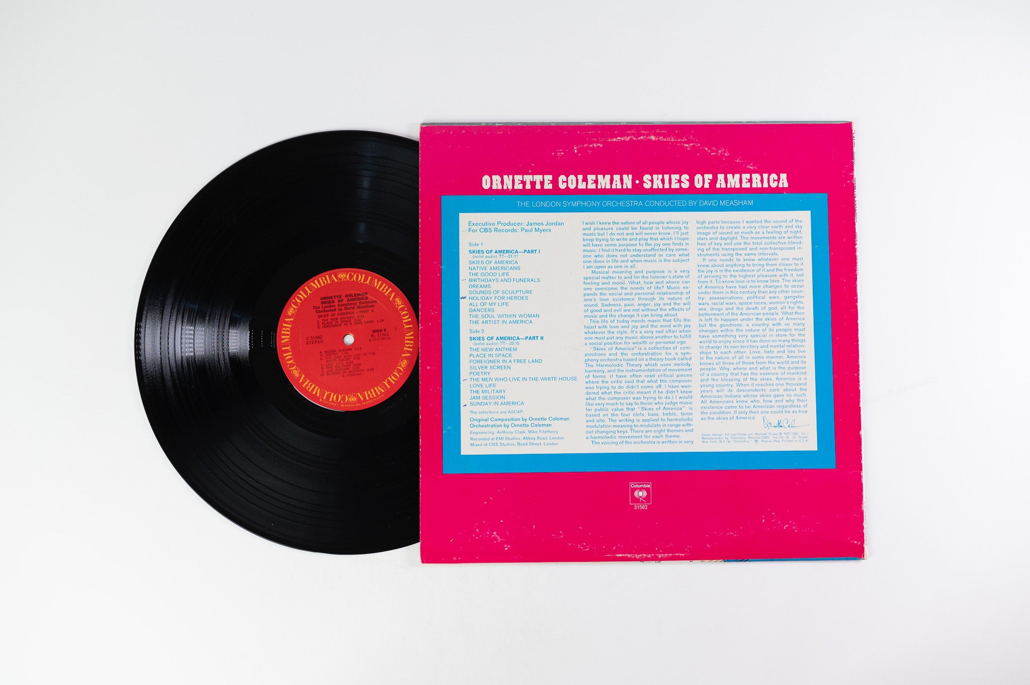 Ornette Coleman - Skies Of America on Columbia