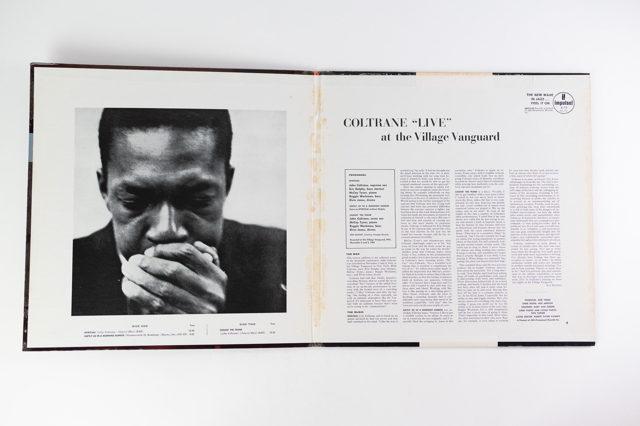 John Coltrane - "Live" At The Village Vanguard on MCA Records