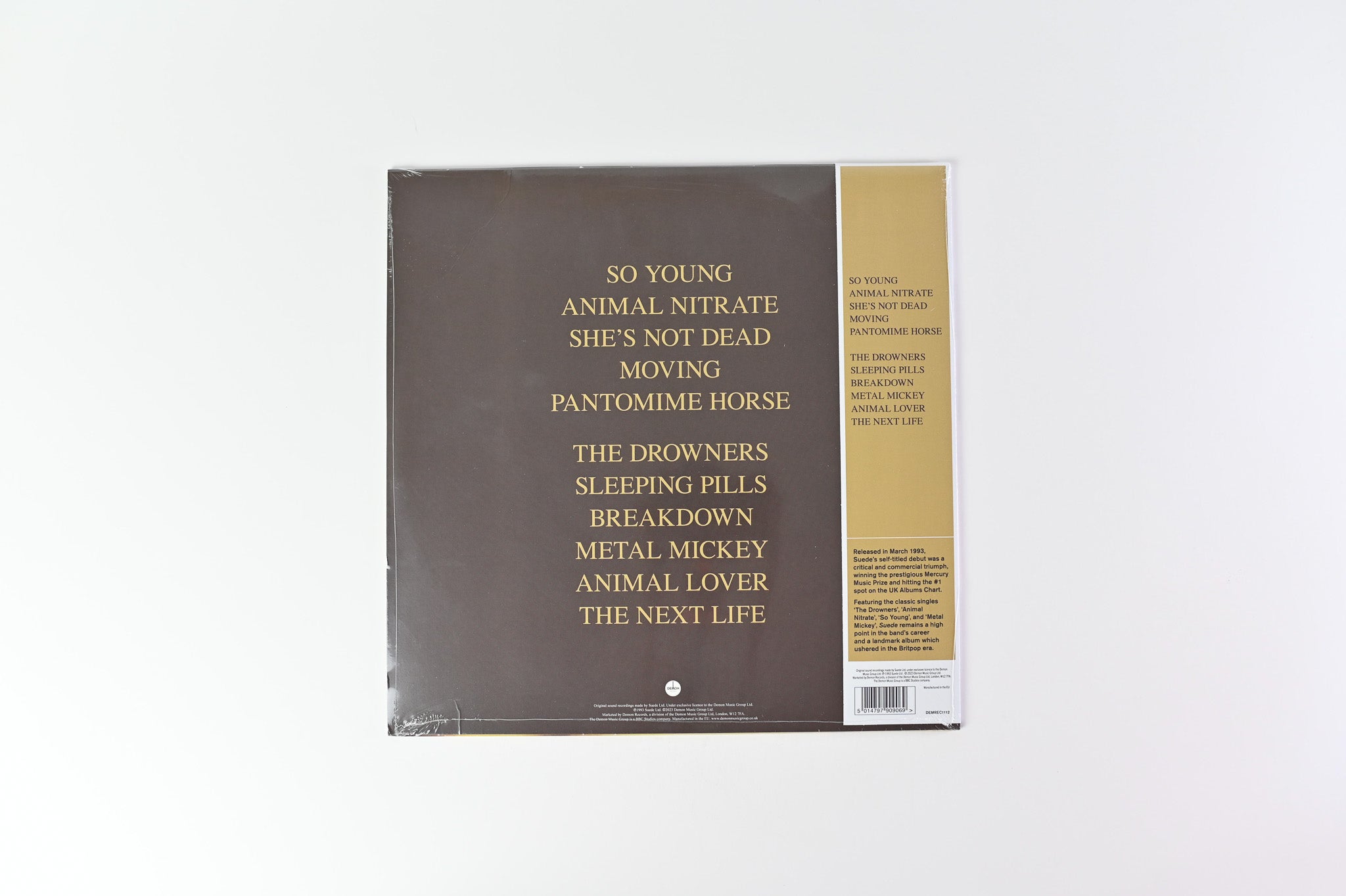 Suede - Suede on Demon 30th Anniversary Half-Speed Master Reissue Sealed