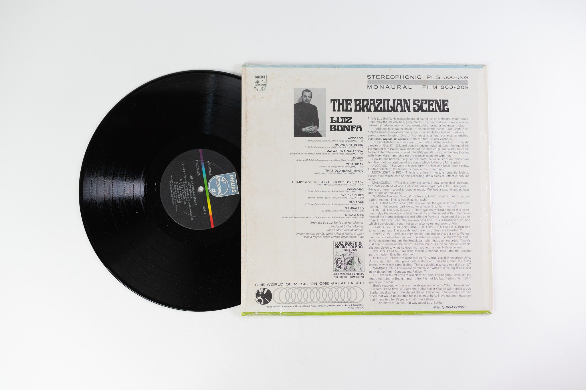 Luiz Bonfá - The Brazilian Scene on Philips - Mono