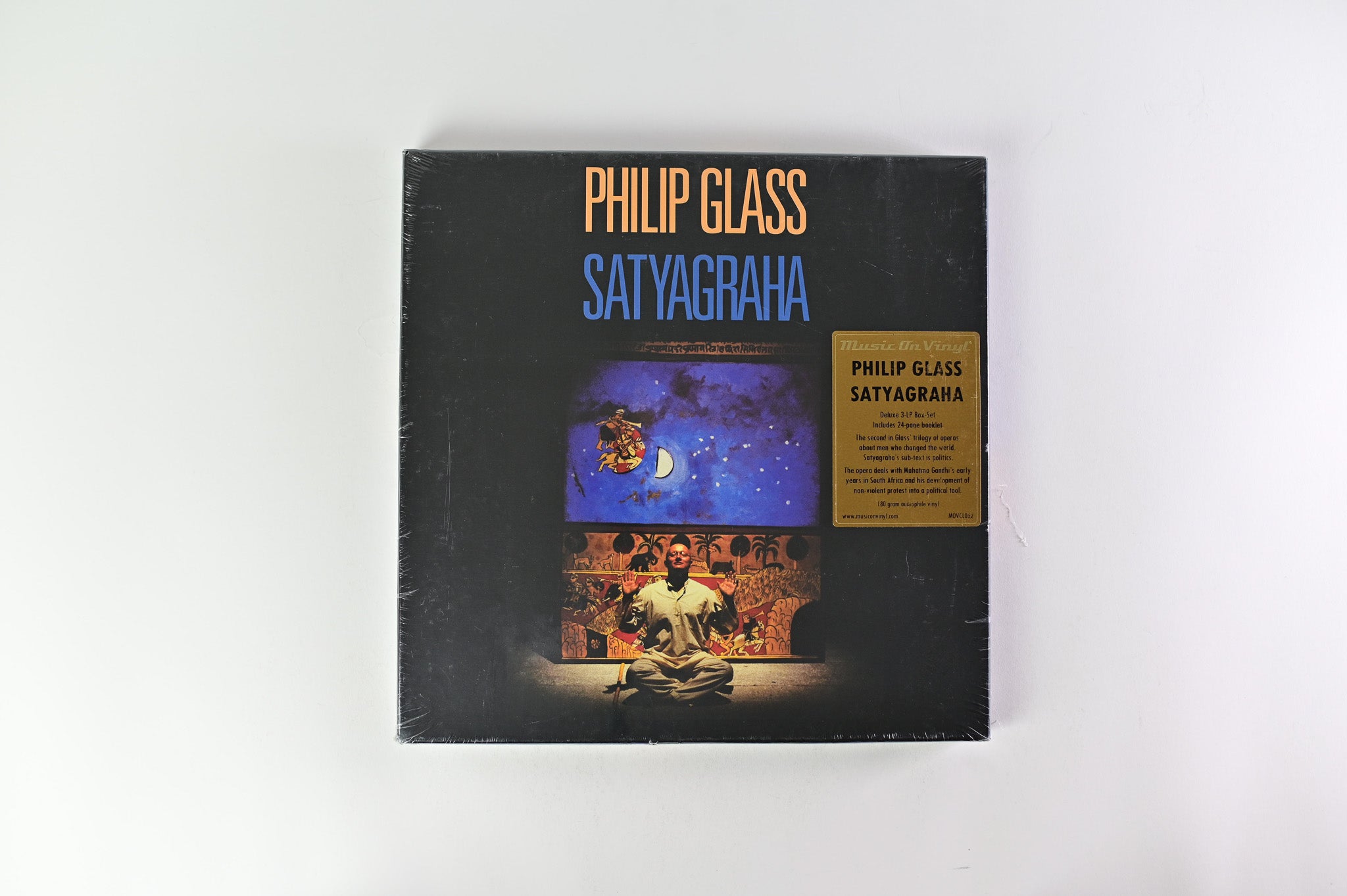 Philip Glass - Satyagraha on Music on Vinyl Ltd 180 Gram Box Set Reissue Sealed