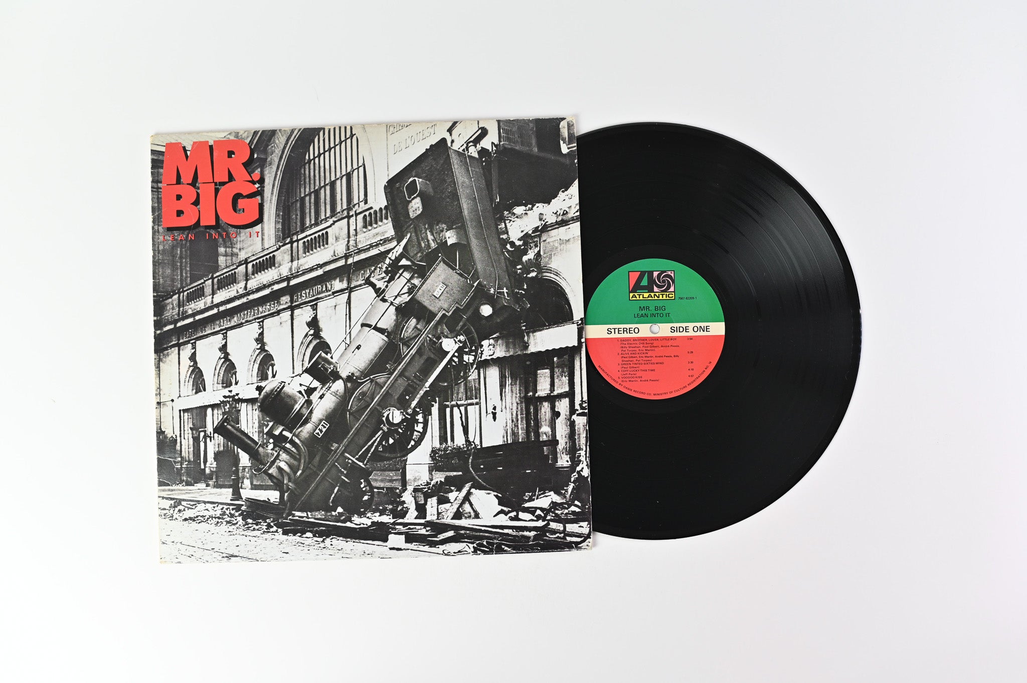 Mr. Big - Lean Into It on Atlantic South Korean Press