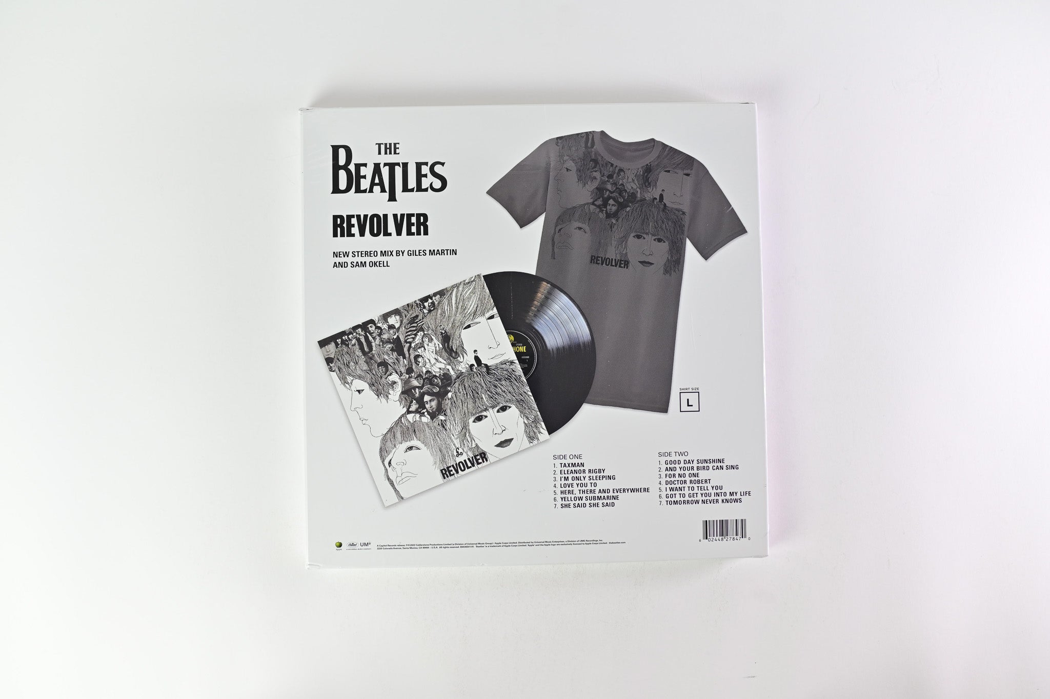 The Beatles - Revolver on Parlophone Ltd Target Exclusive With T-Shirt Box Bundle Sealed