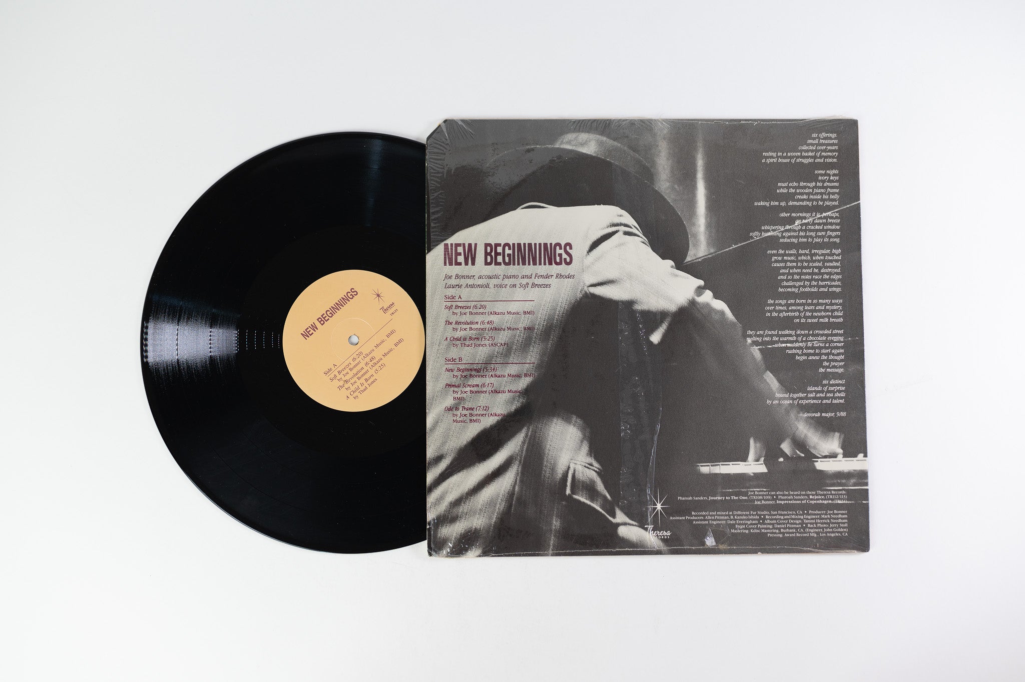 Joe Bonner - New Beginnings on Theresa Records