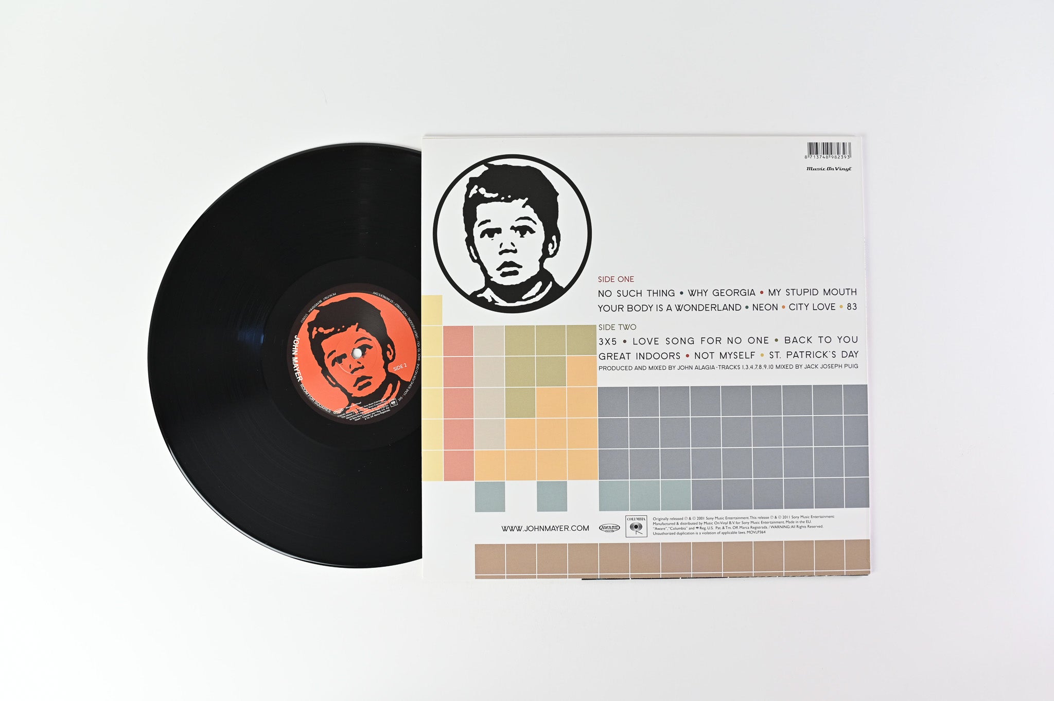 John Mayer - Room For Squares on Music On Vinyl Reissue