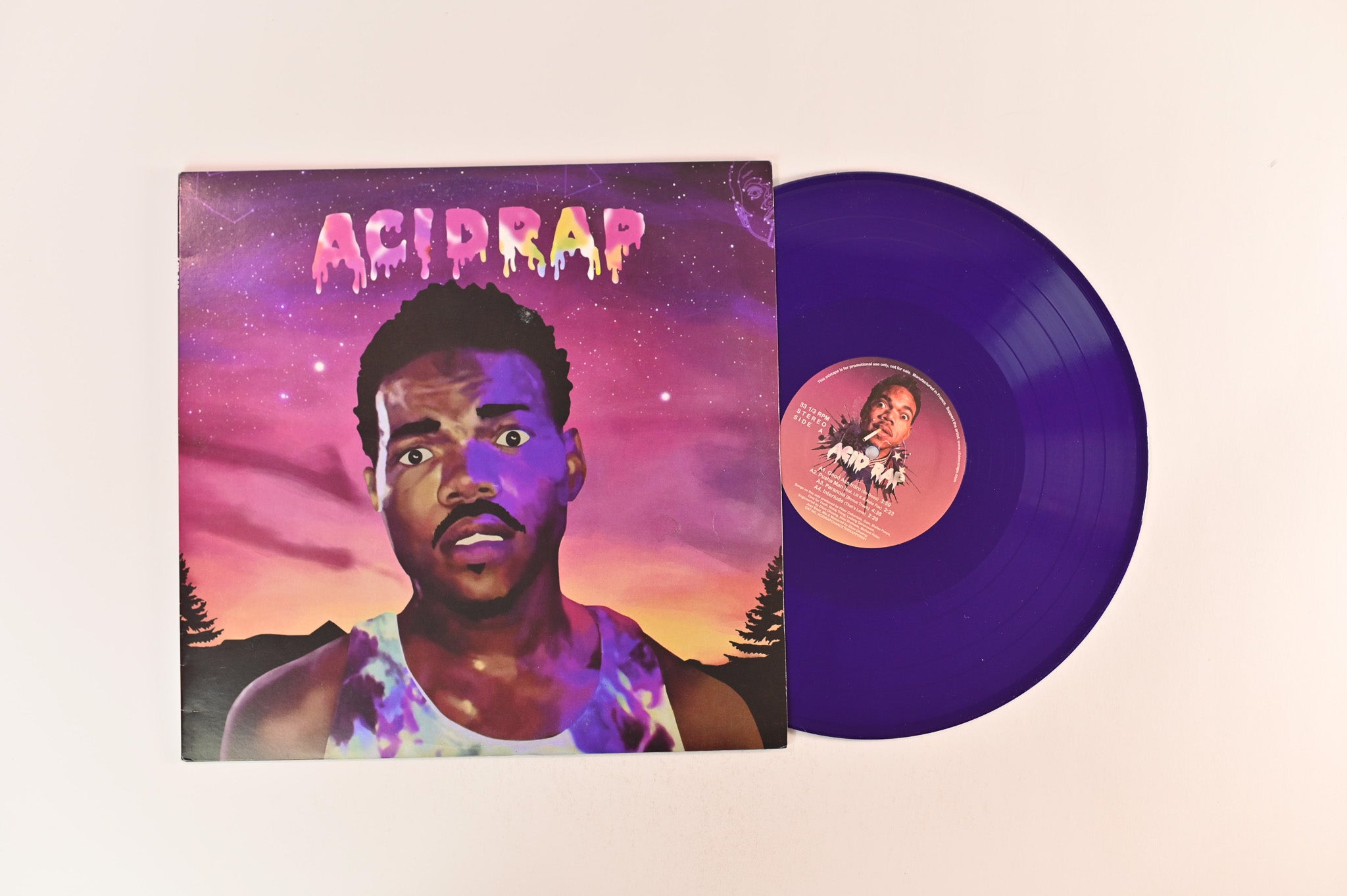 Chance The Rapper - Acid Rap Purple Vinyl Unofficial Pressing