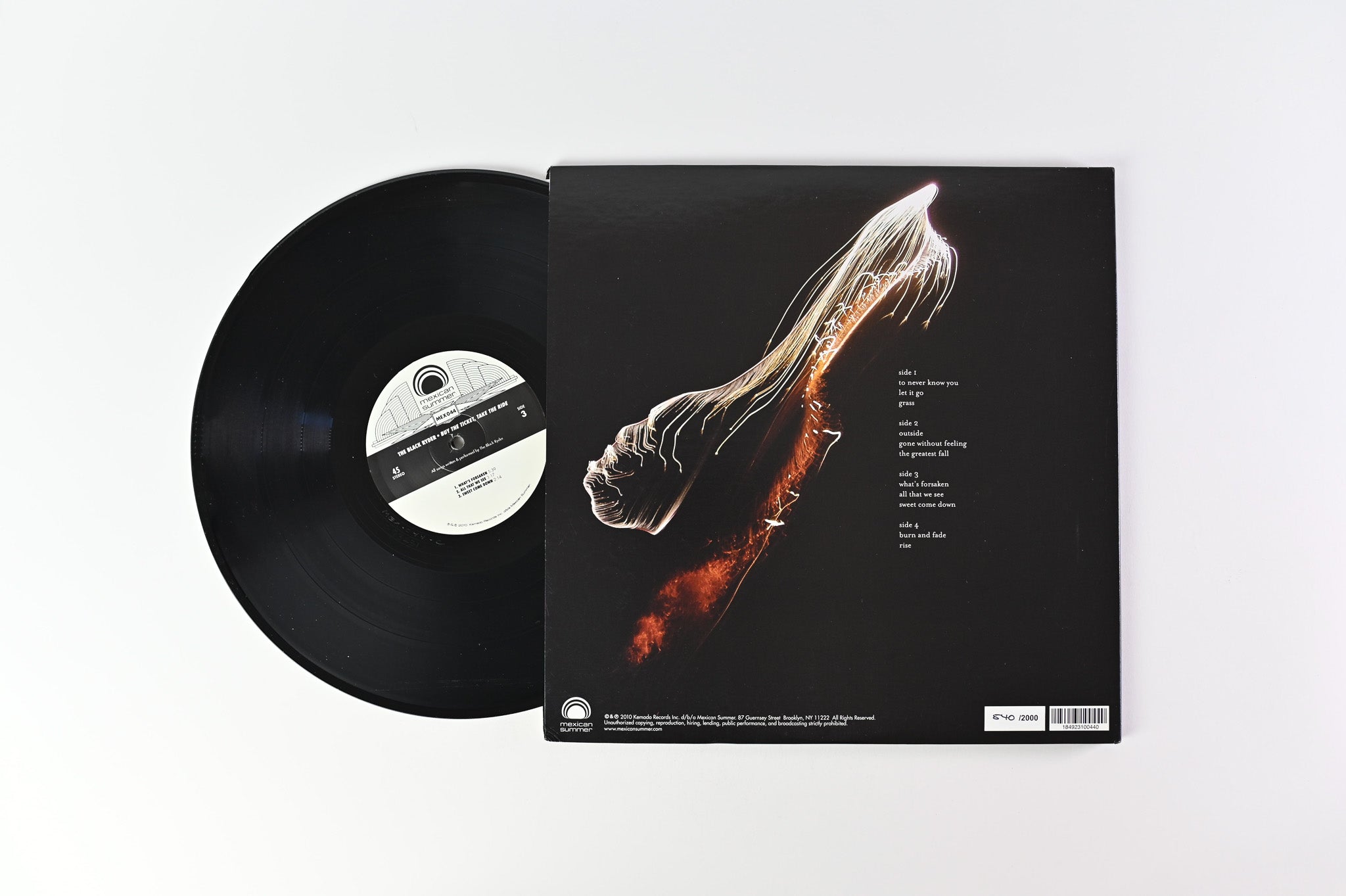 The Black Ryder - Buy The Ticket, Take The Ride on Mexican Summer Ltd Numbered