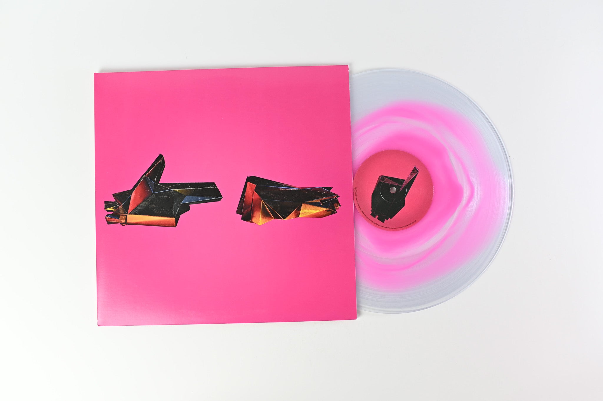 Run The Jewels - Run The Jewels 4 on BMG Clear w/Magenta Swirl Vinyl
