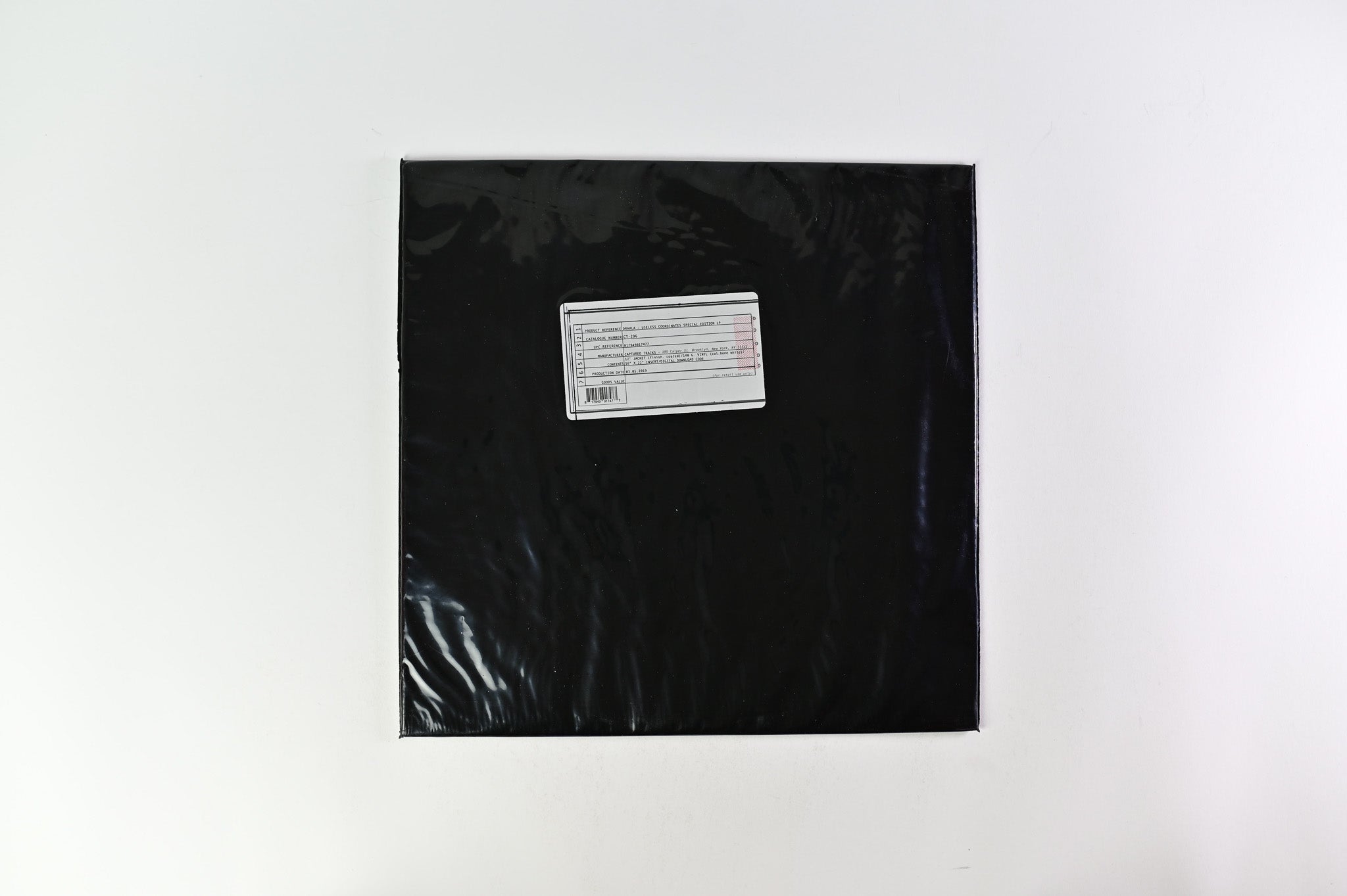 Drahla - Useless Coordinates on Captured Tracks - Bone White Vinyl